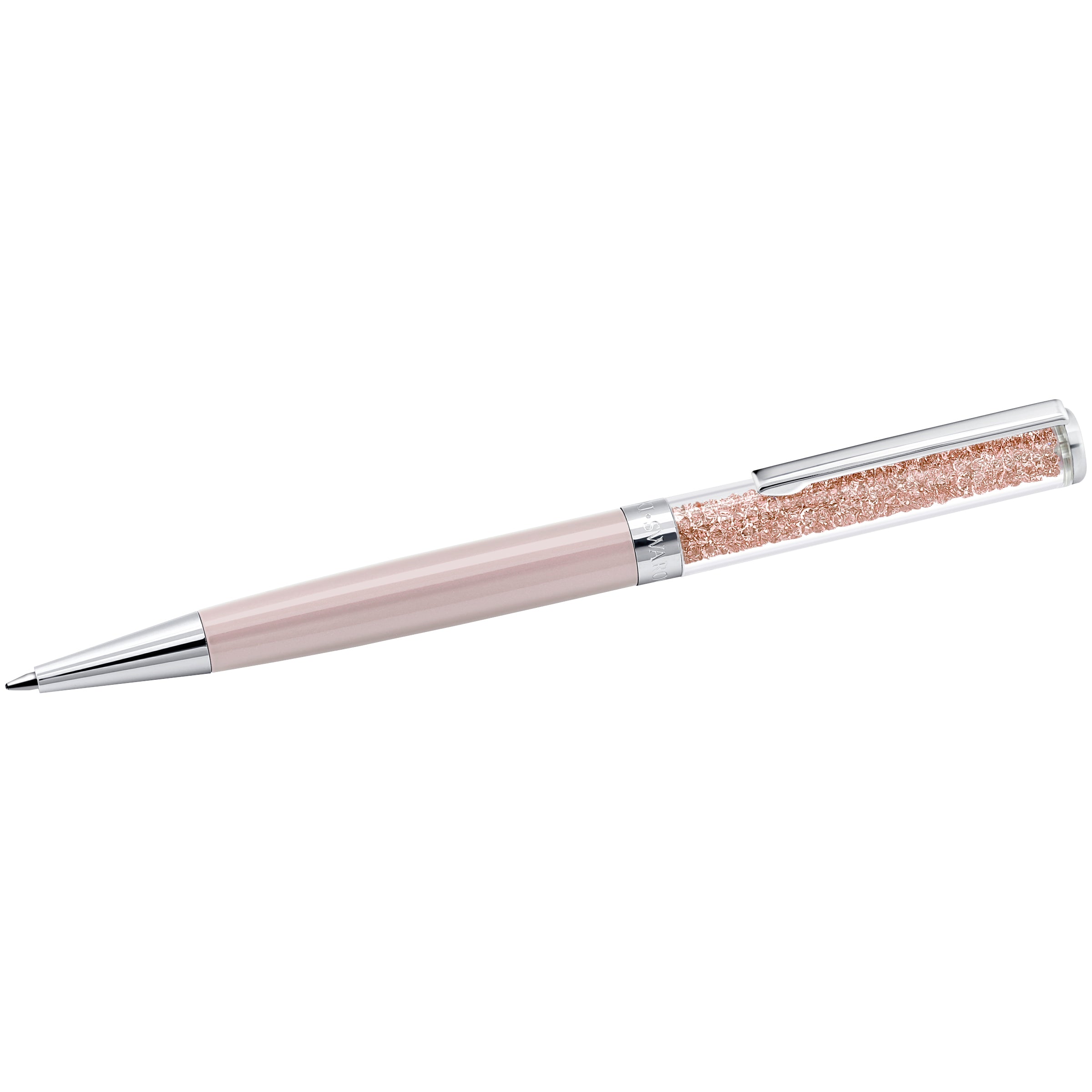 Crystalline Pen Kalem, Vintage Rose, Krom Kaplama