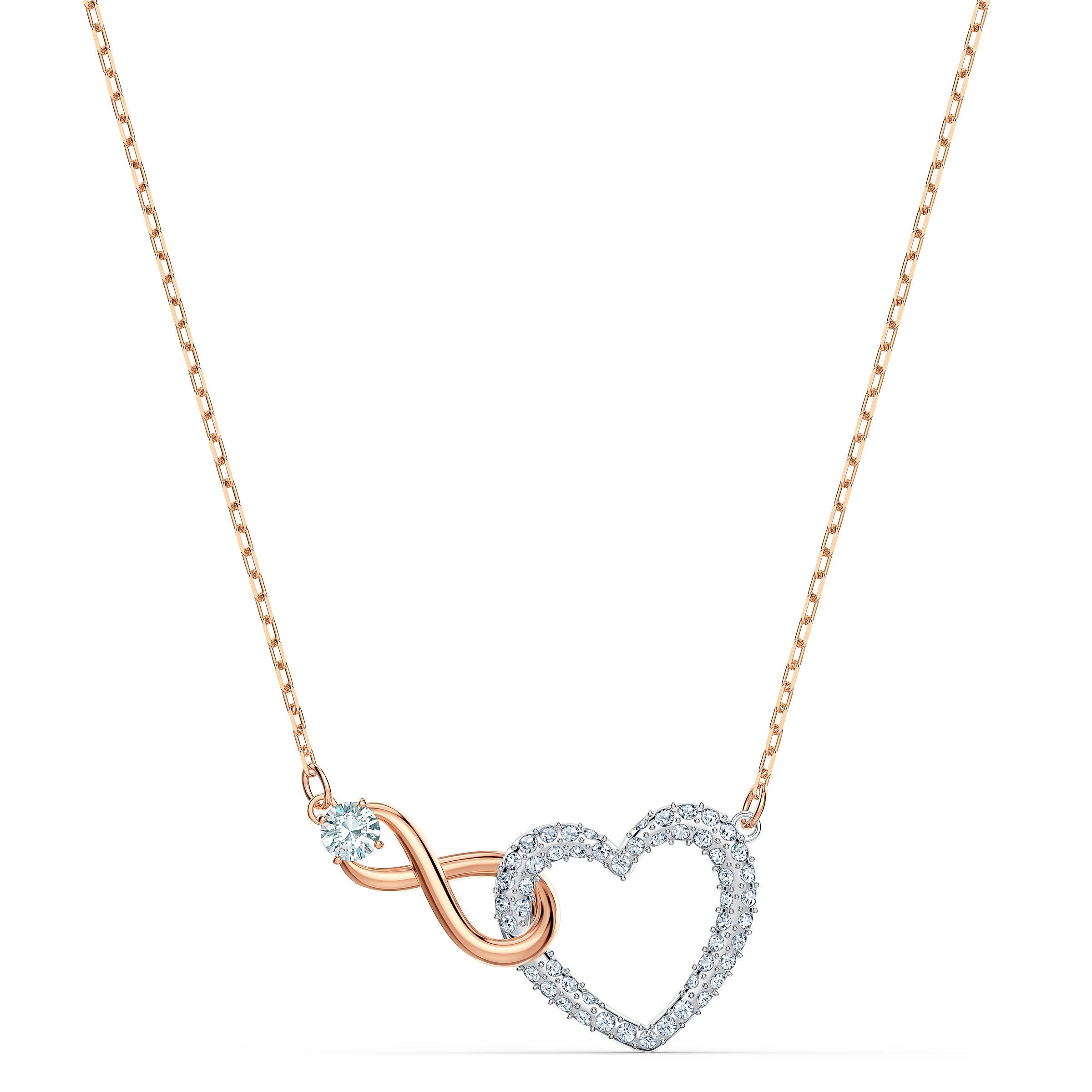 Infinity H&I Kolye,Beyaz,Karışık Metal