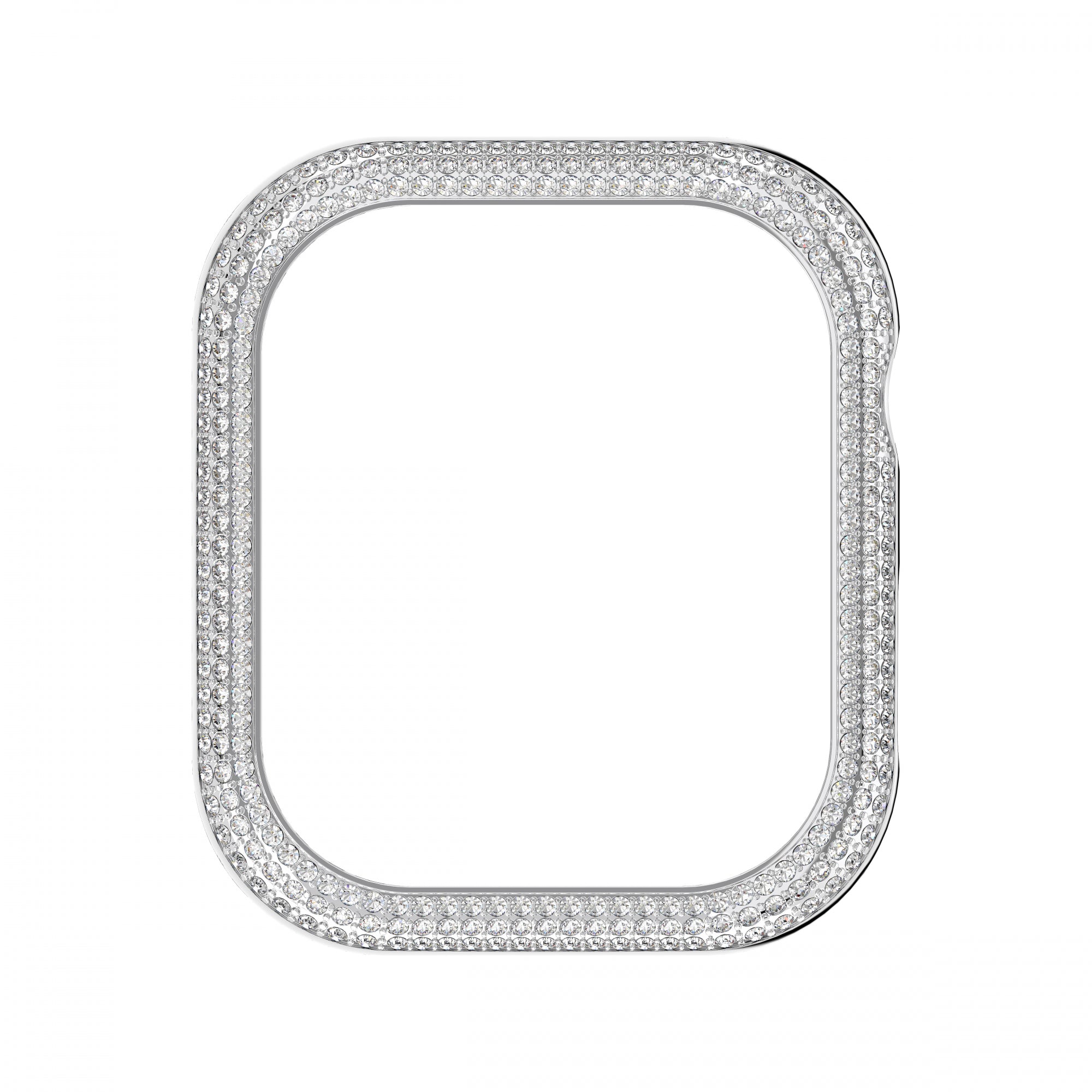 41 mm Sparkling Apple Saat Uyumlu Kılıf, Gümüş