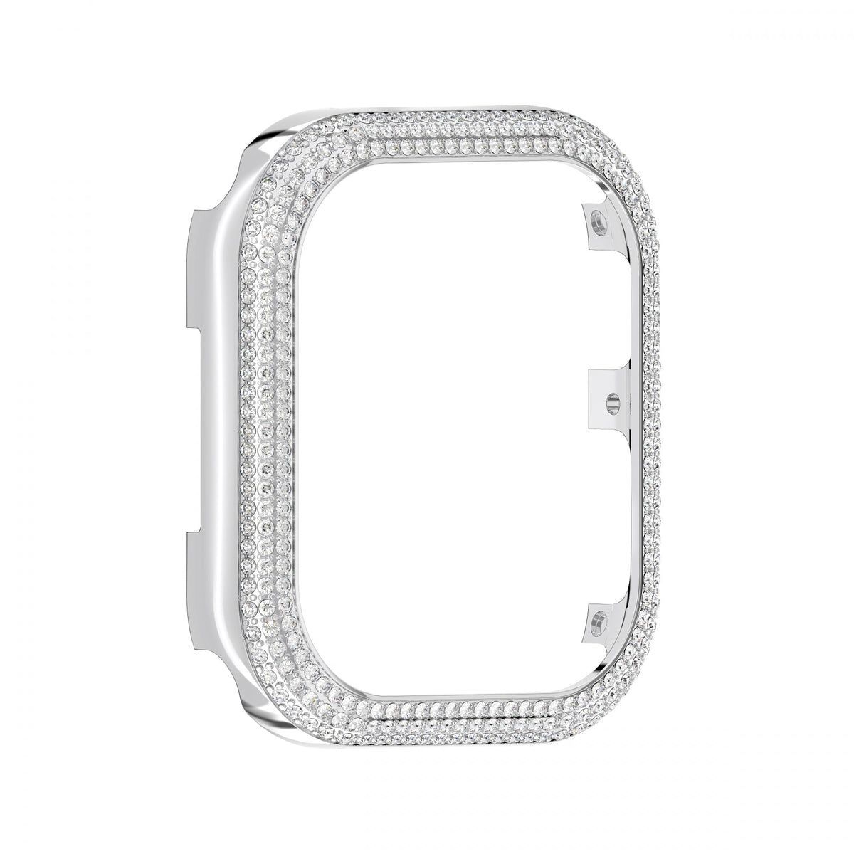 41 mm Sparkling Apple Saat Uyumlu Kılıf, Gümüş