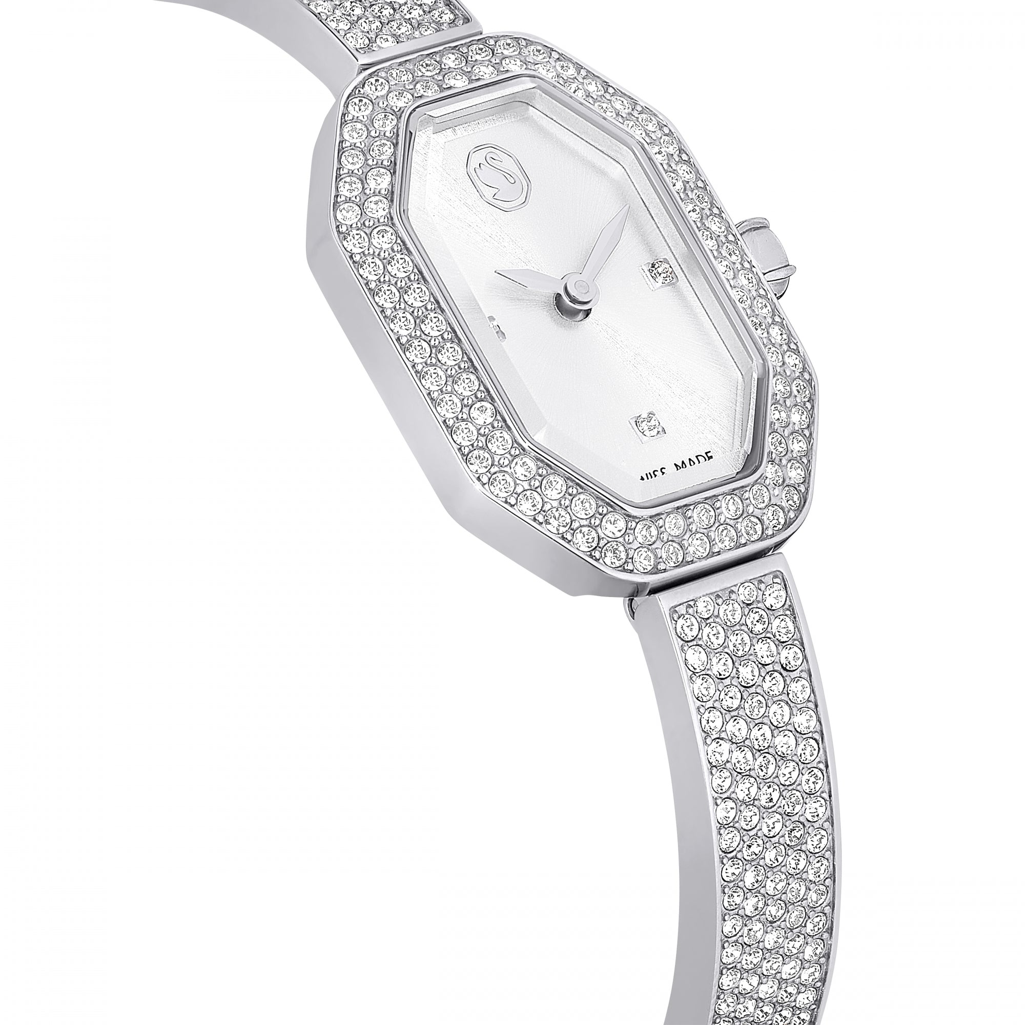 Dextera Bangle Saat, Metal Bileklik, Gümüş Rengi, Paslanmaz Çelik
