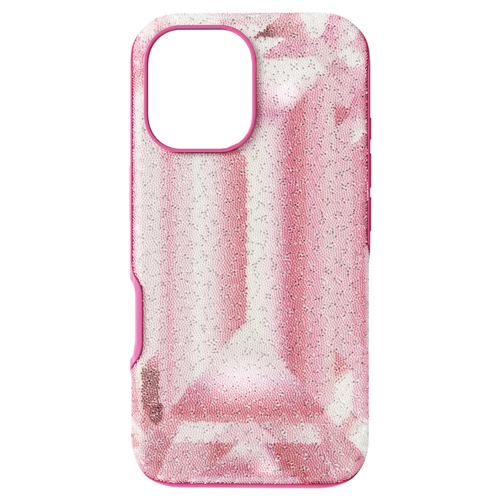 High Akıllı Telefon Kılıfı, Kristal Baskı Motif, iPhone® 16, Pembe, 16