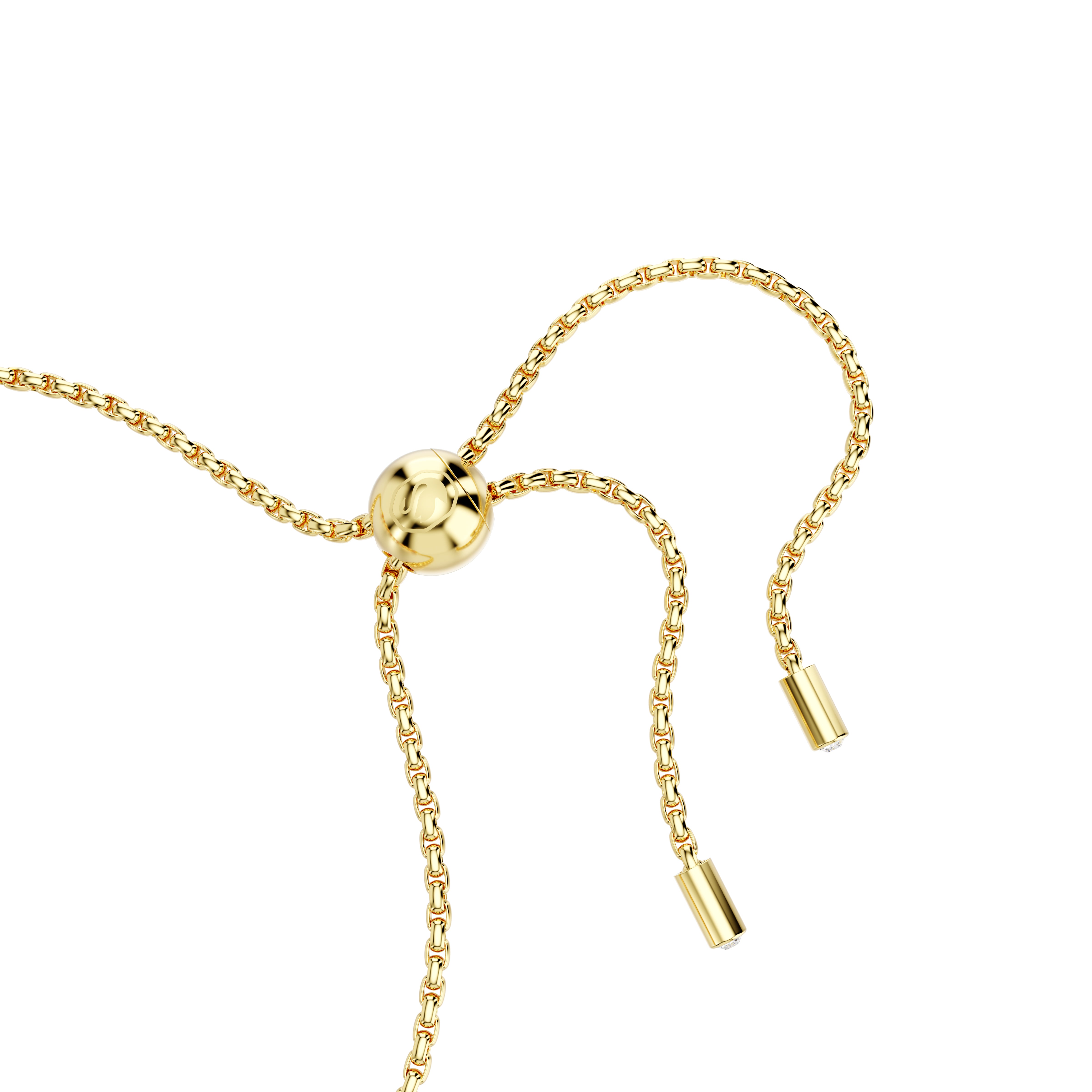 Matrix Bileklik, Armut Kesim, Pink, Altin Rengi Kaplama