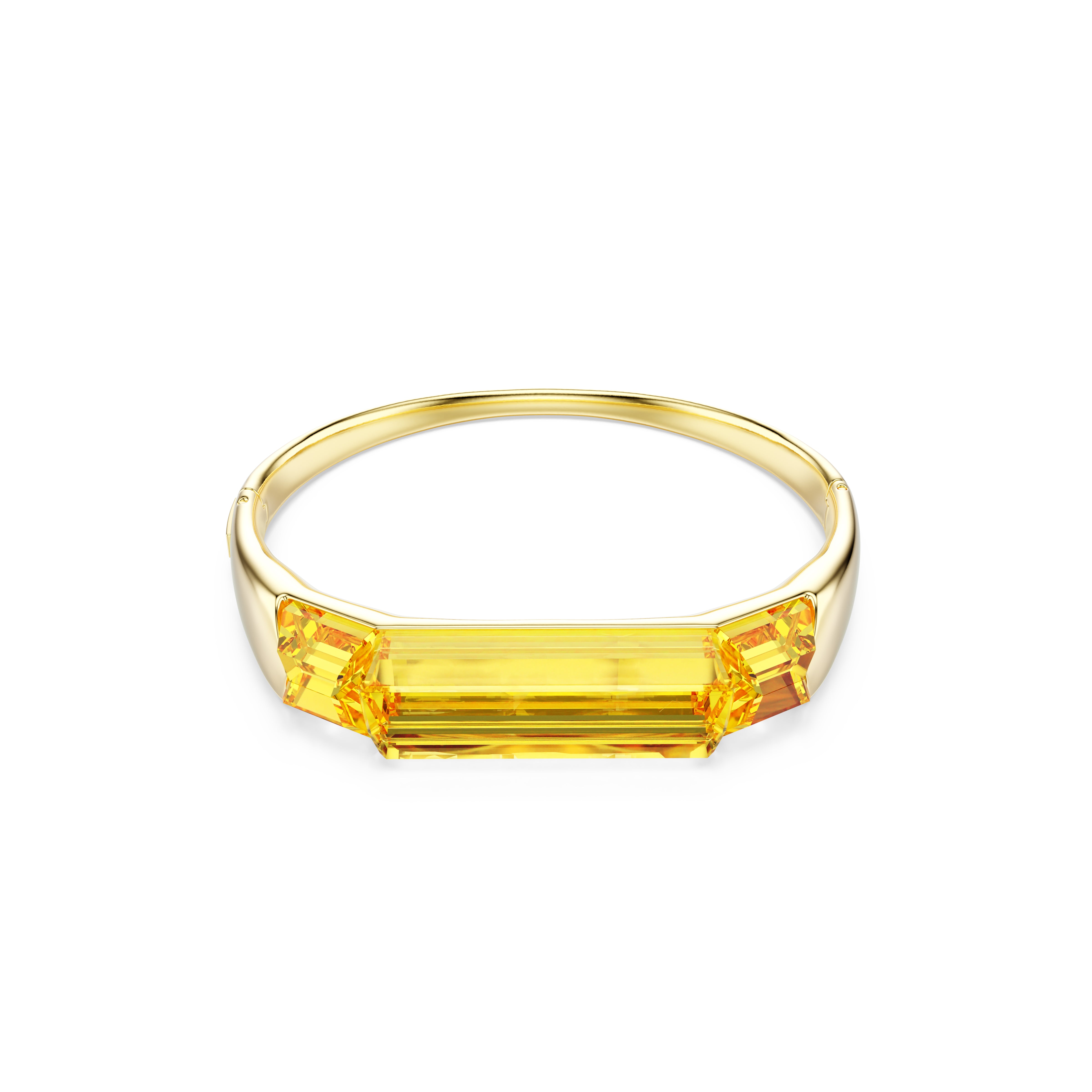 Lucent Bangle Bileklik, Sarı, Altın Rengi Kaplama