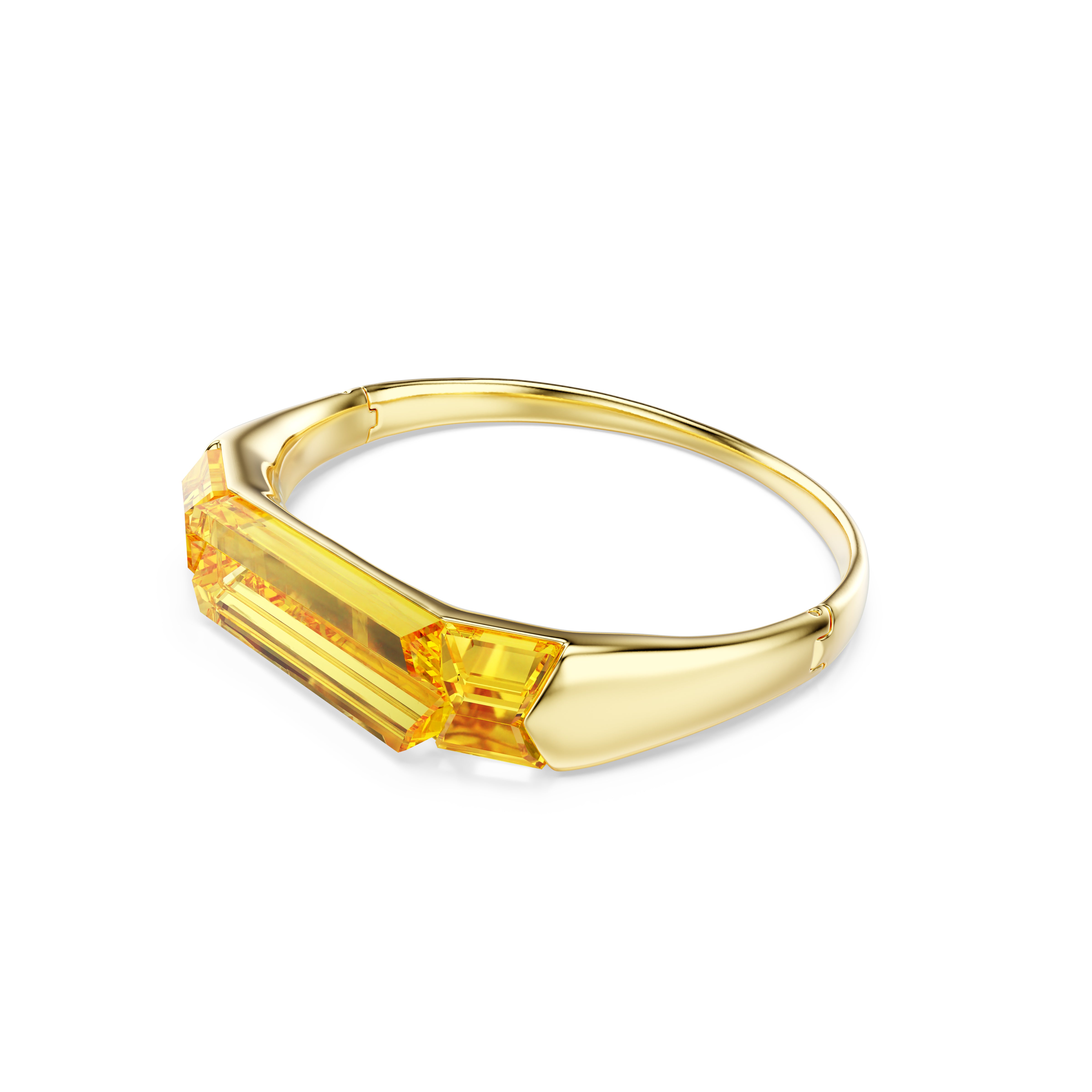 Lucent Bangle Bileklik, Sarı, Altın Rengi Kaplama