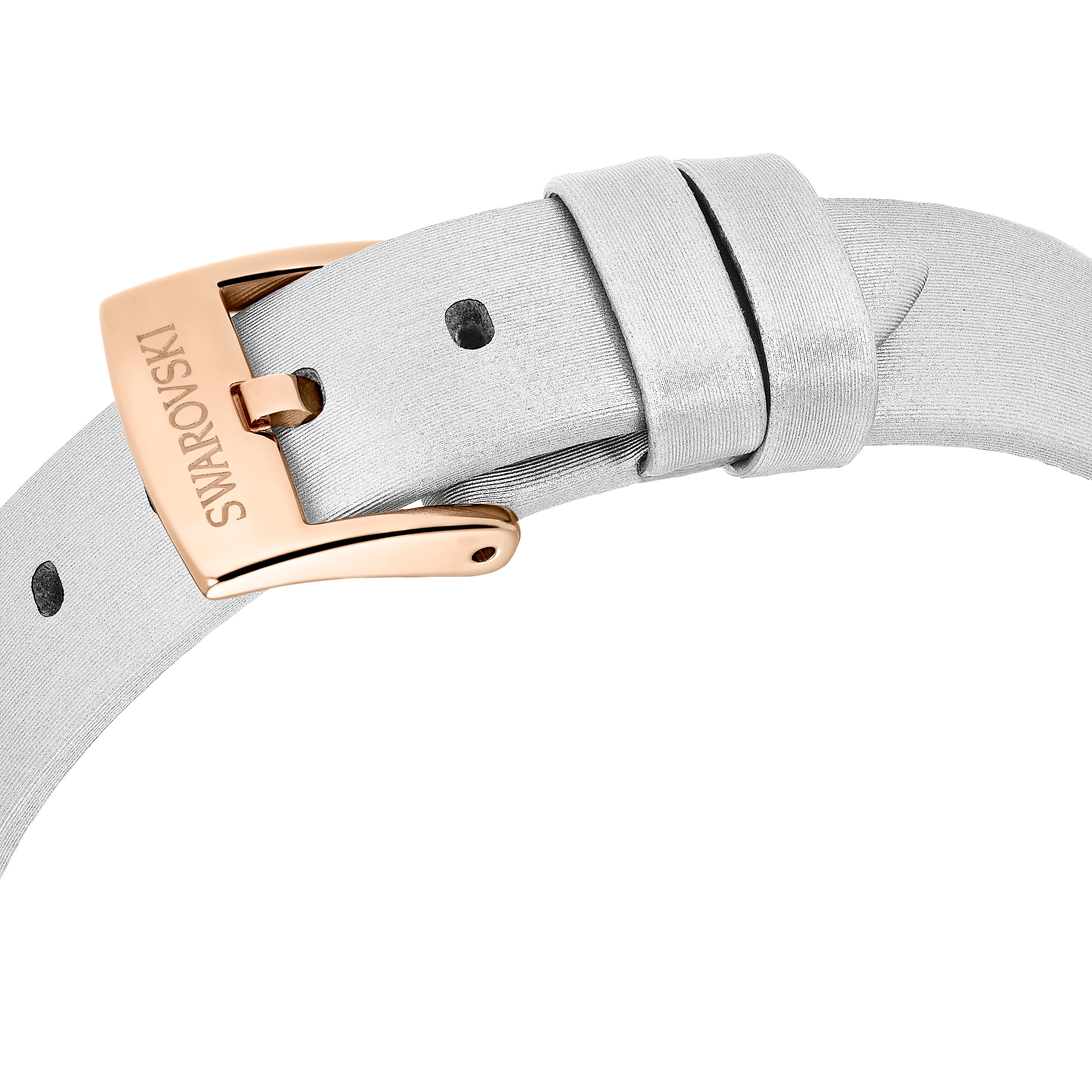 Matrix Tennis Saat, Swiss Made, Deri Kayiş, Gri, Pembe Altin Rengi Kaplama