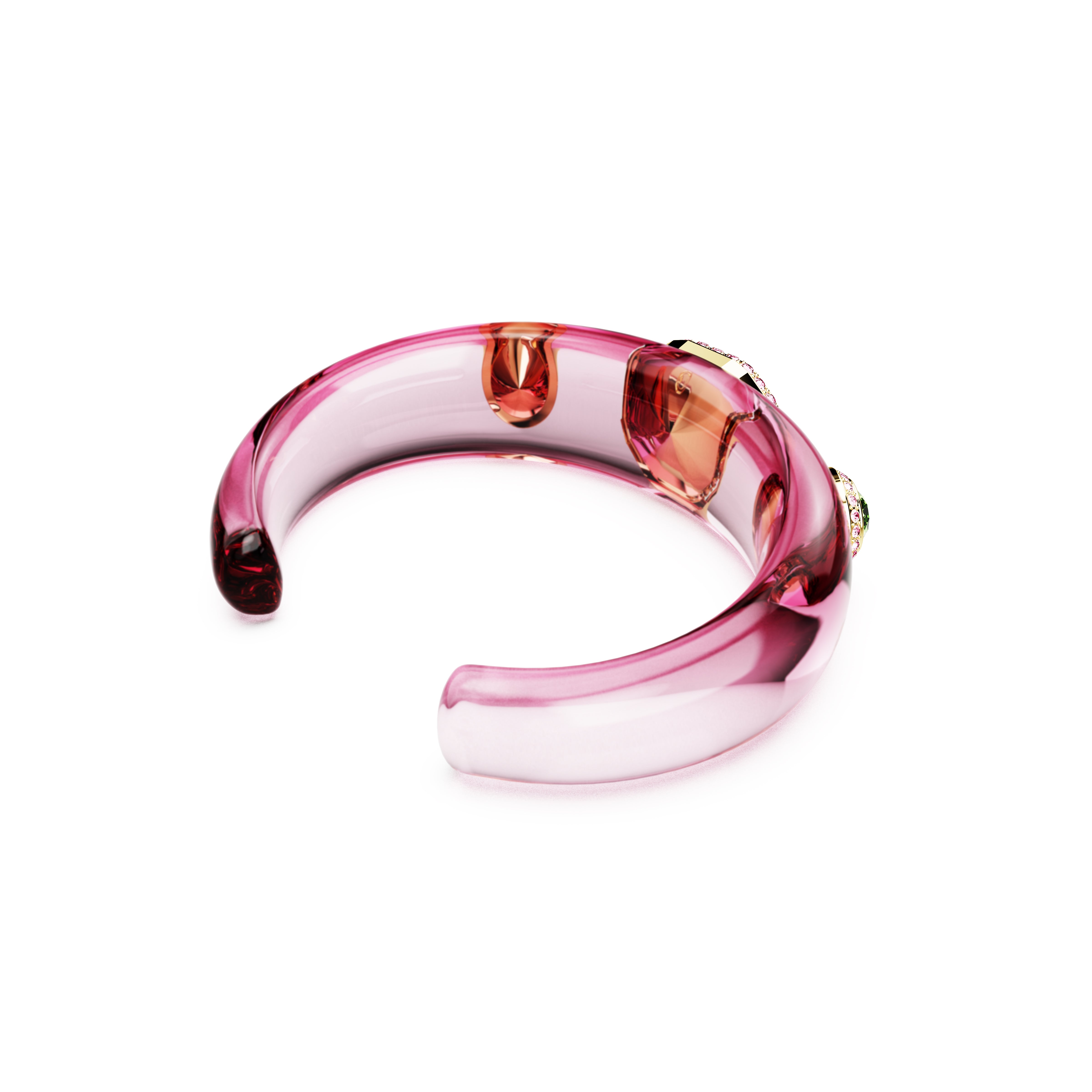 Dulcis Kelepçe Bileklik, Karişik Kesim, Çok Renkli, Altin Rengi Kaplama