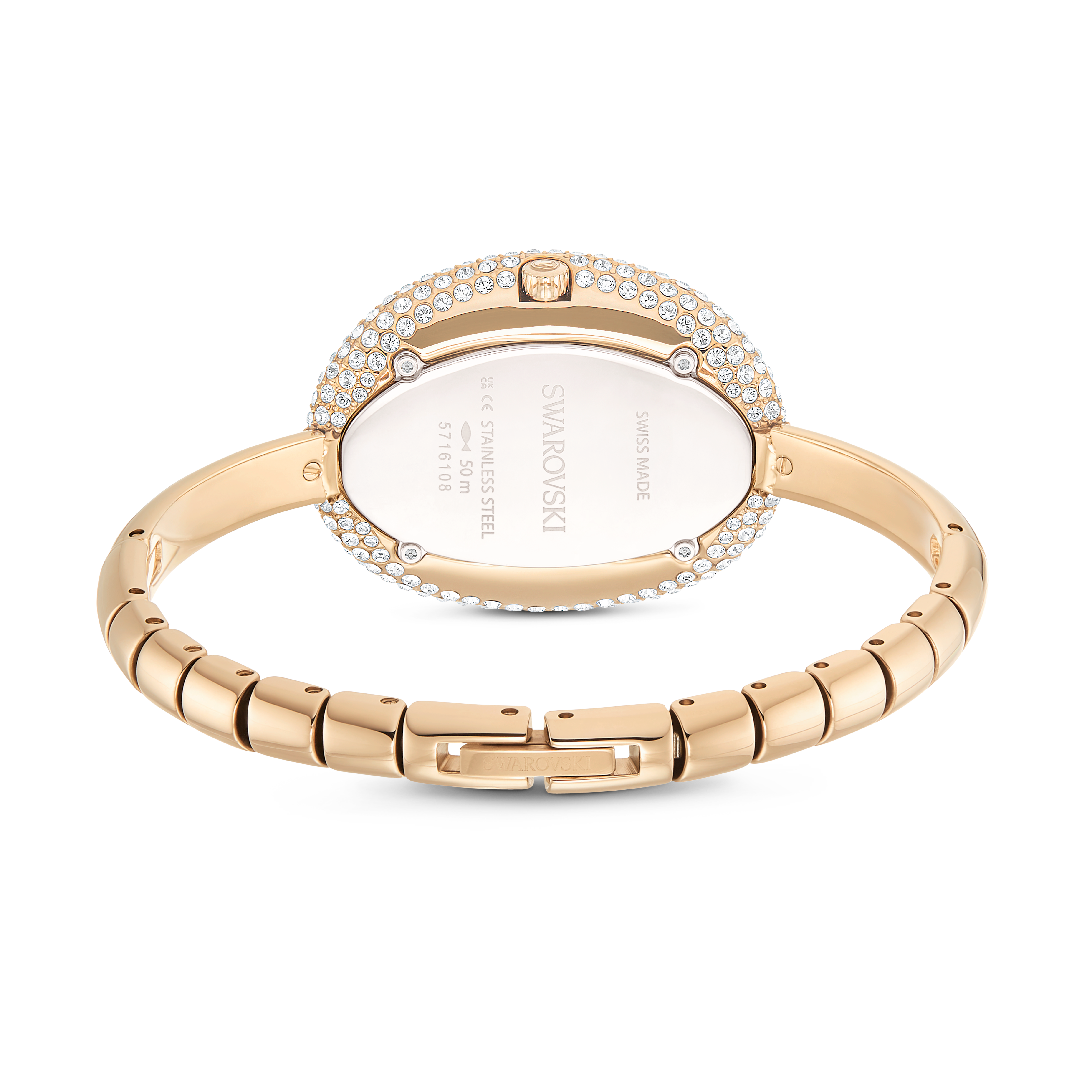Imber Bangle Saat, İsviçre Üretimi, Metal Bileklik, Altın Rengi, Şampanya Altın Rengi Yüzey
