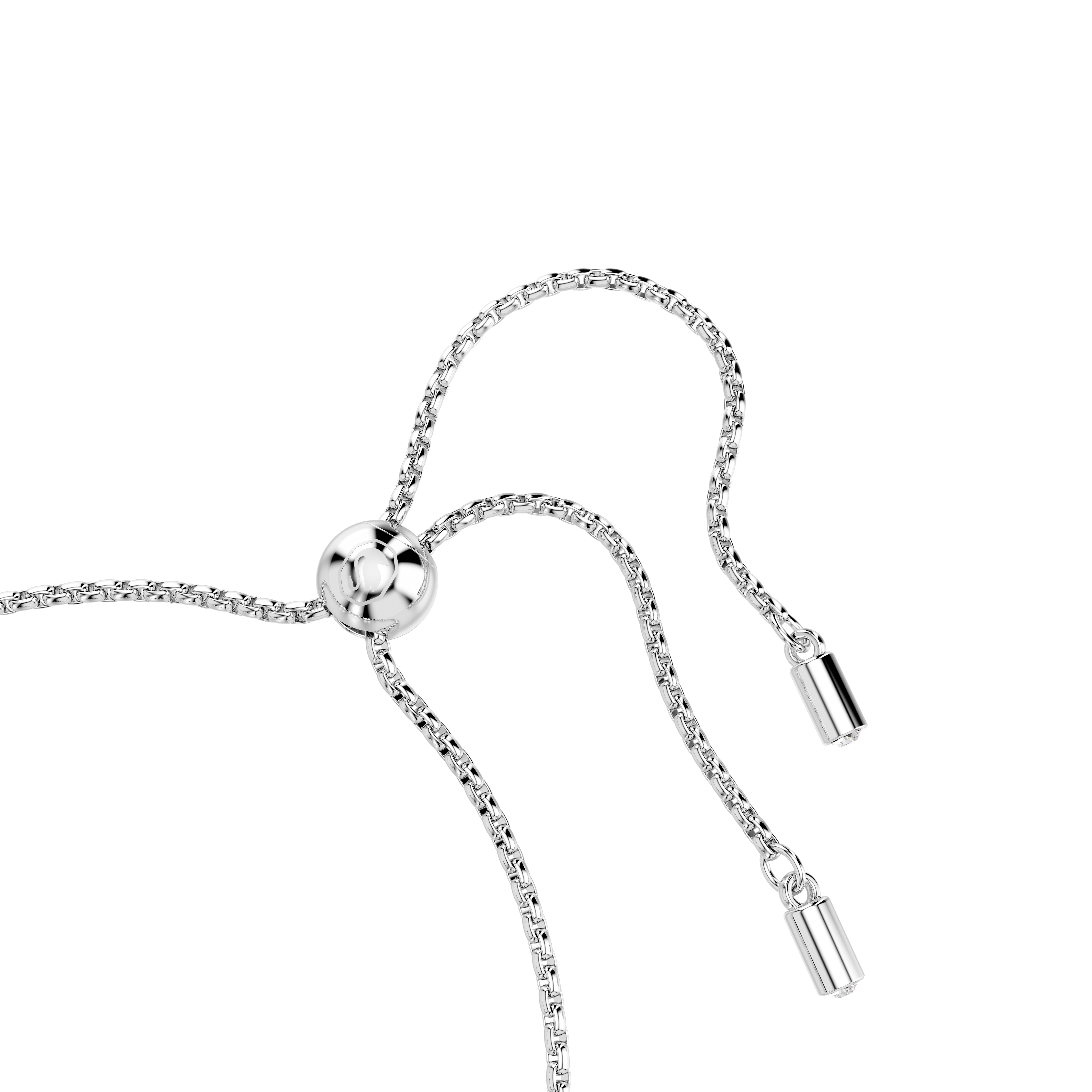 Imber Tennis Bileklik, Karişik Yuvarlak Kesim, Mavi, Rodyum Kaplama