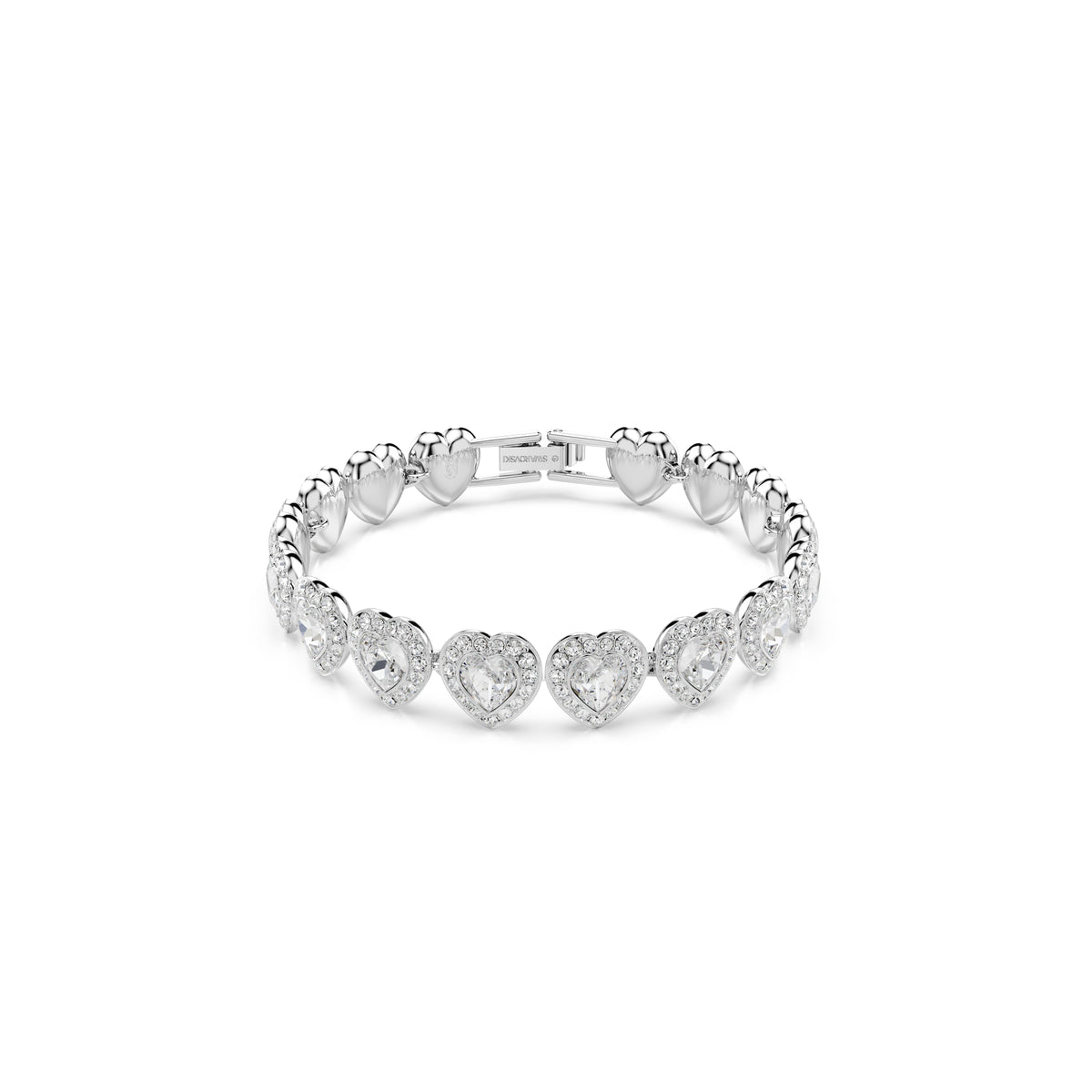 Ariana Grande x Swarovski Capsule Angelic Bileklik, Beyaz, Rodyum Kaplama, S