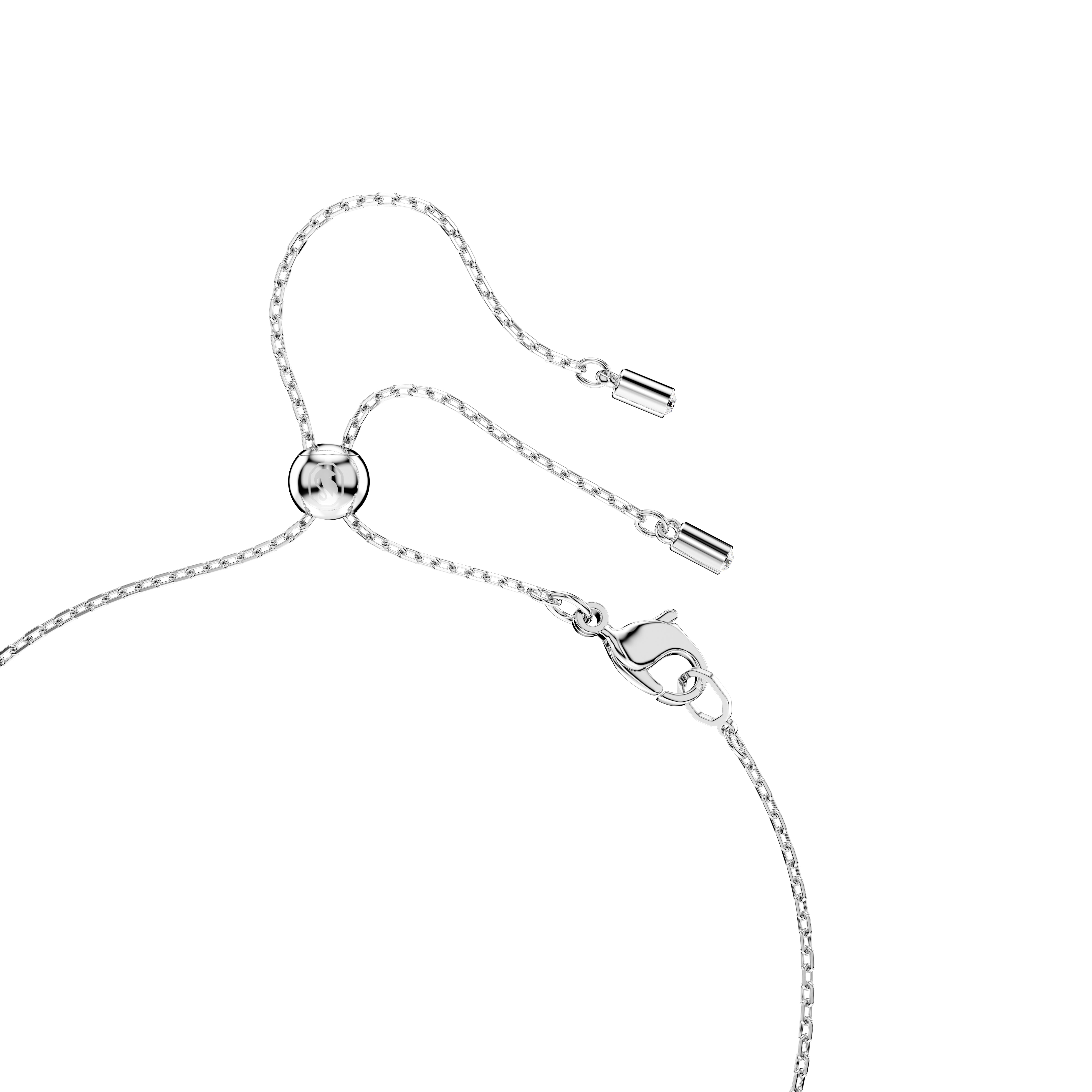 Mesmera Set, Armut & Yuvarlak Kesim, Beyaz, Rodyum Kaplama