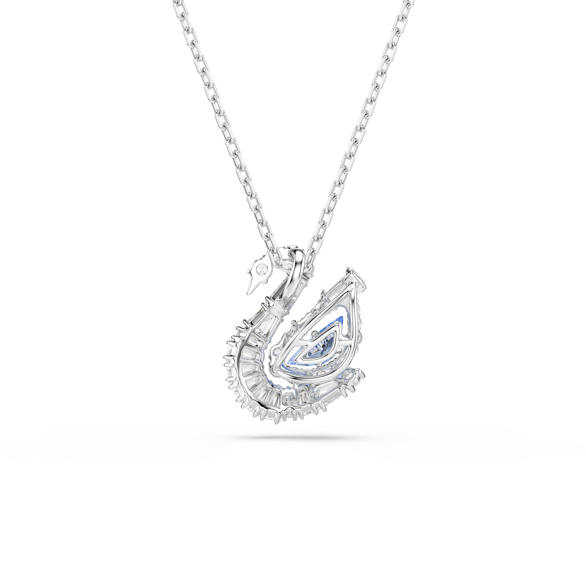 Swan Kolye, Karışık Kesim, Kuğu, Mavi