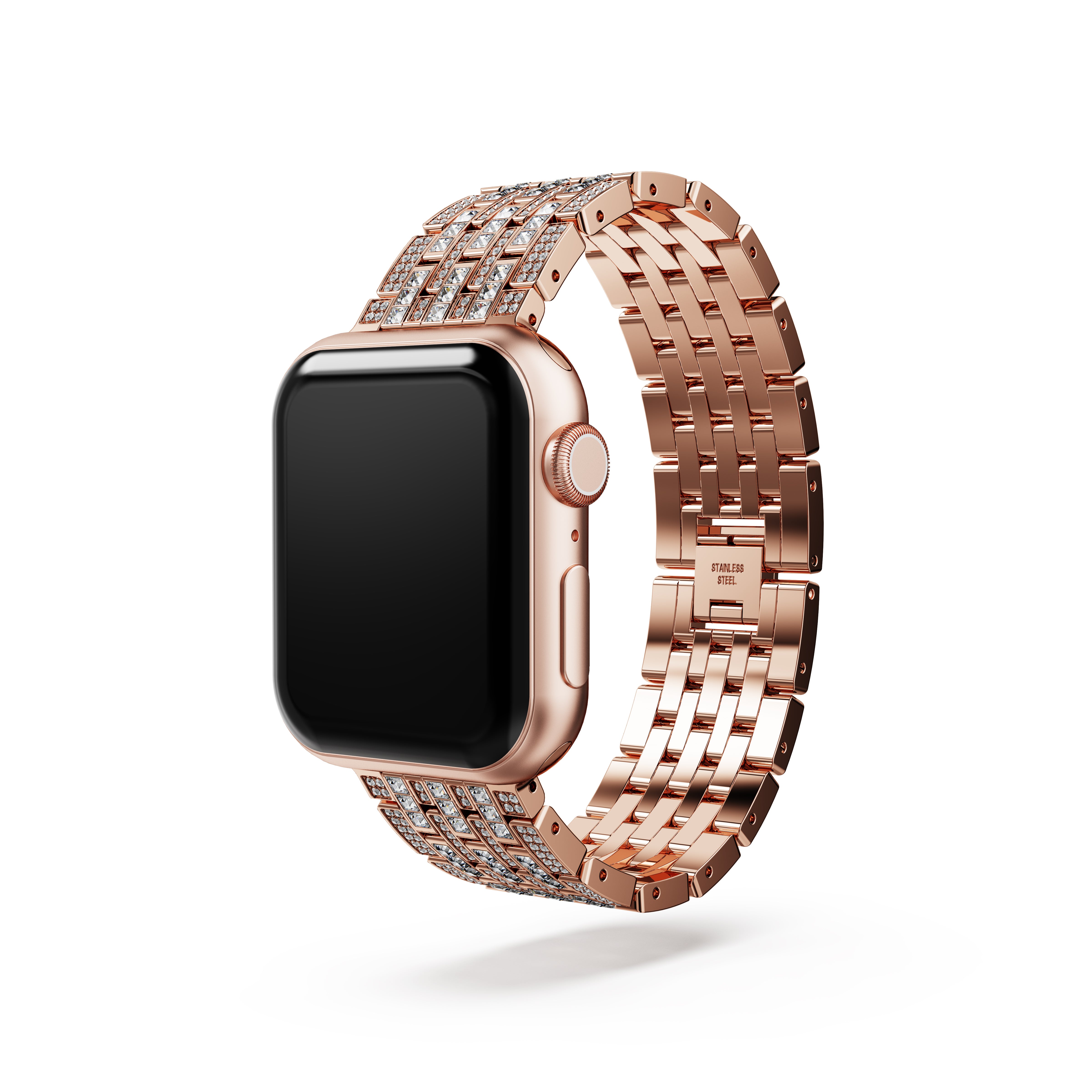 Prenses Kordon, Apple Watch® 40 Mm Ve 41 Mm Ile Uyumlu, Rose Altin Tonu, Pembe Altin Rengi Yüzey