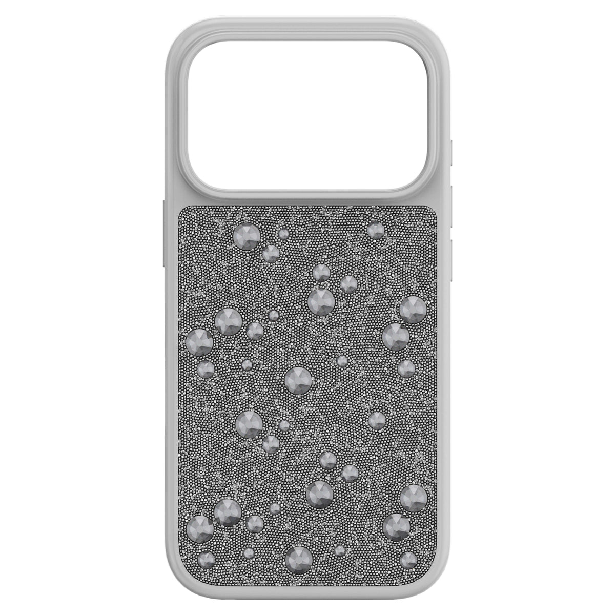 High Akıllı Telefon Kılıfı, Flat Back Kristaller, iPhone® 17 Pro, Gümüş Rengi, 17 PRO