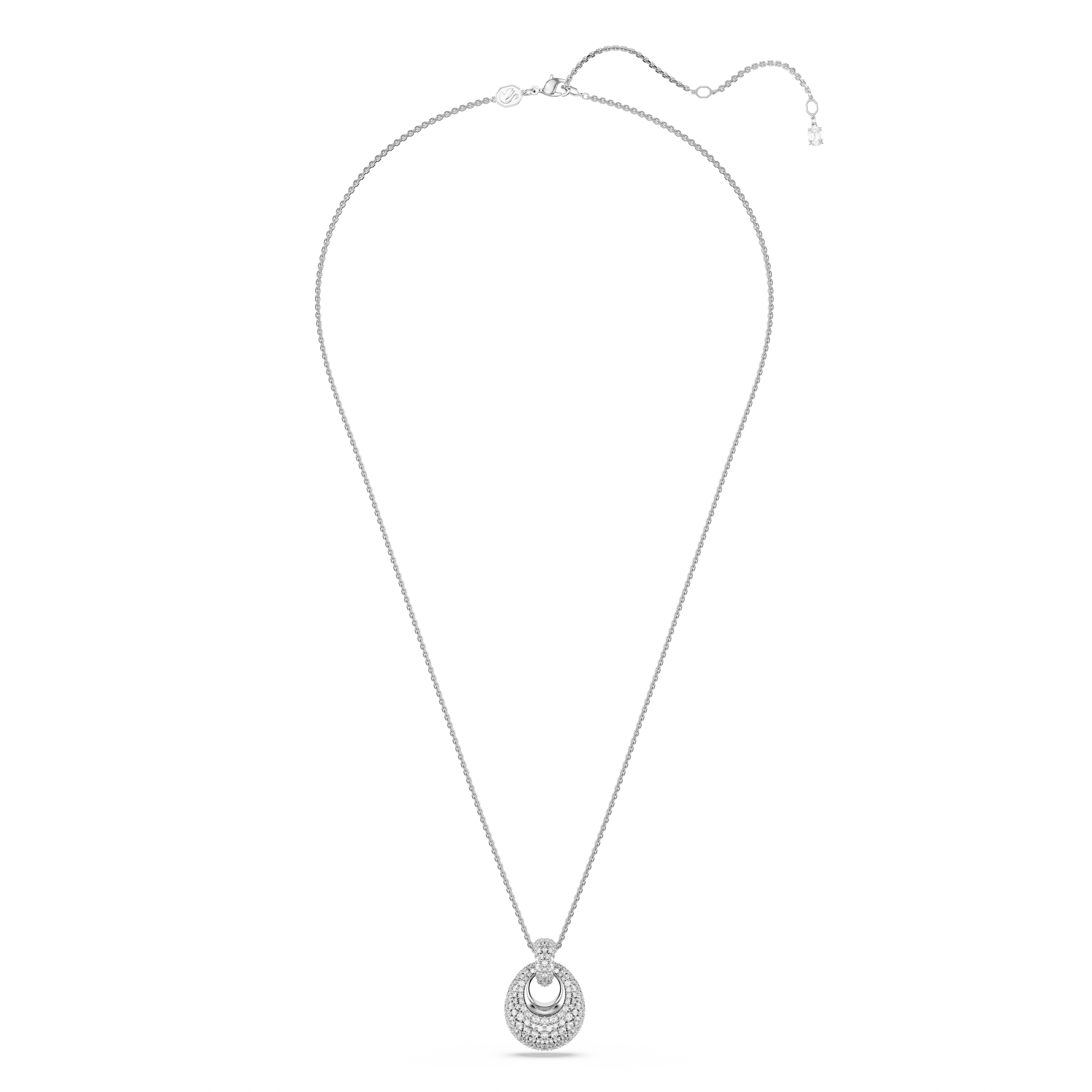 Sublima Kolye, Beyaz, Rodyum Kaplama