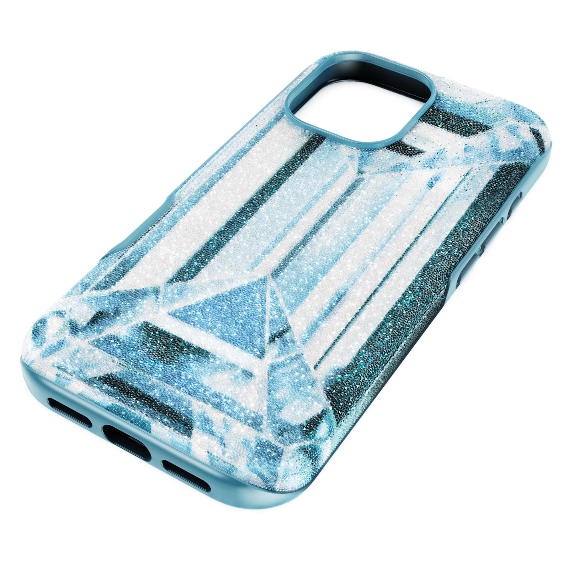 High Akıllı Telefon Kılıfı, Kristal Etkisi, iPhone® 17, Mavi, 17