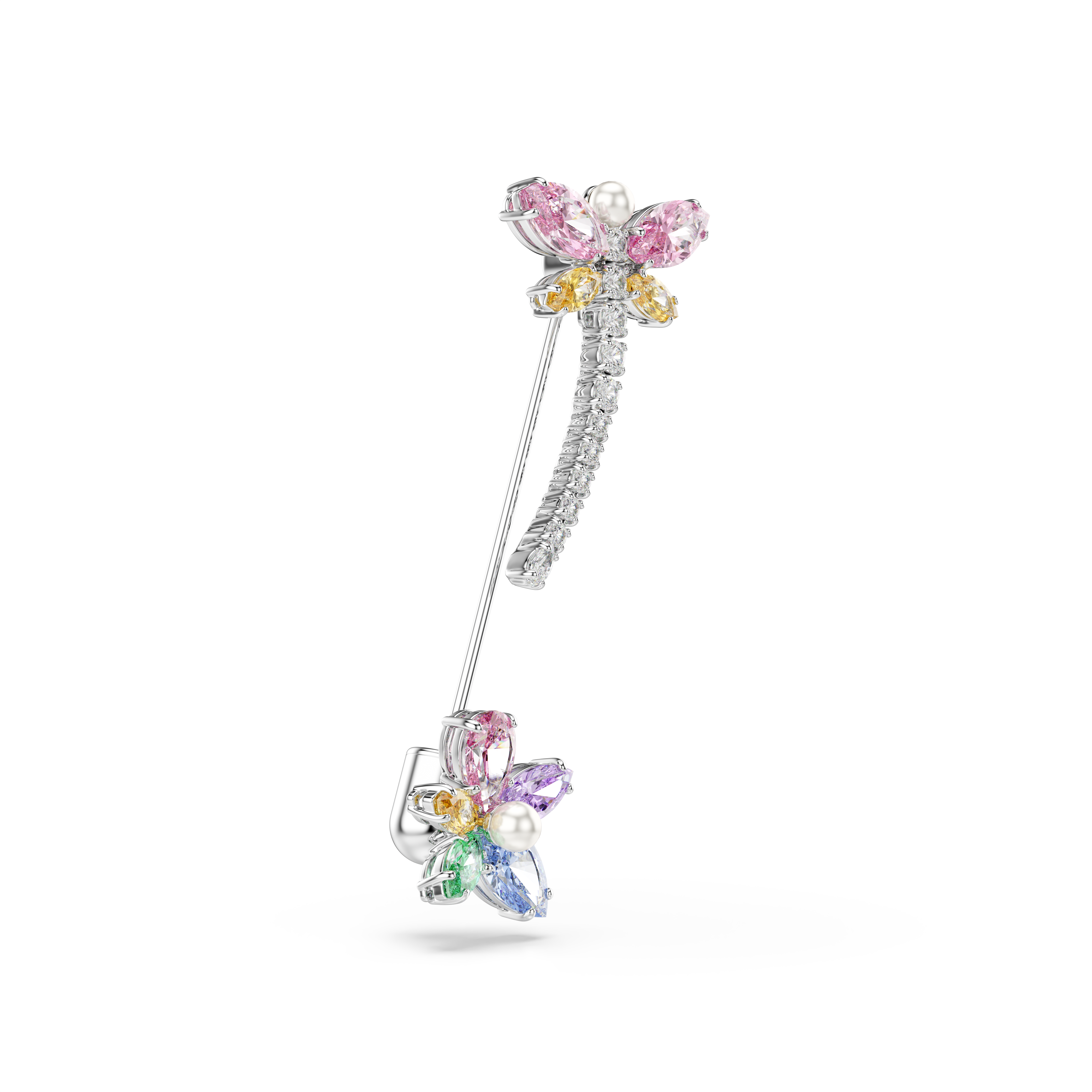 Ariana Grande x Swarovski Broş, Karışık Kesim, Yusufçuk, Çok Renkli, Rodyum Kaplama