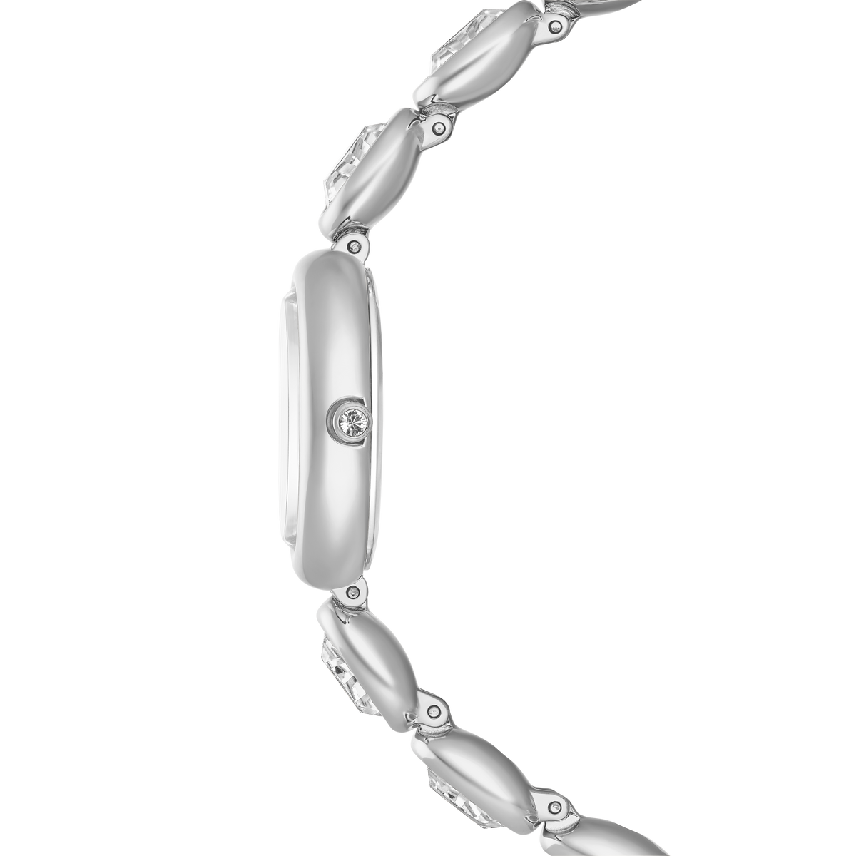 Imber Oval Saat, İsviçre Üretimi, Metal Bileklik, Gümüş Rengi, Paslanmaz Çelik