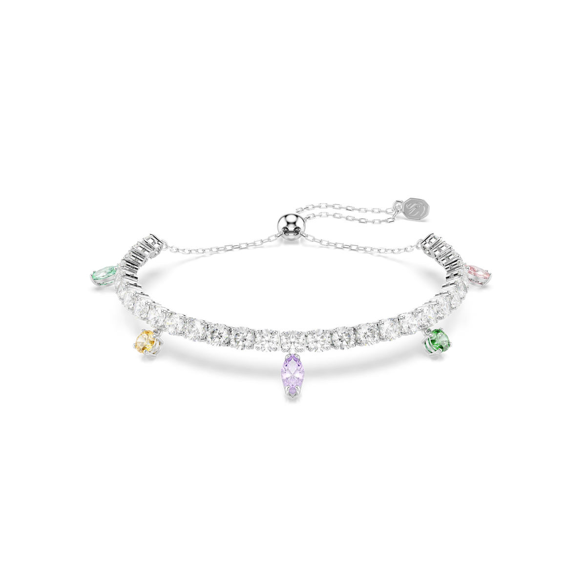Ariana Grande x Swarovski Bileklik, Karışık Kesim, Çok Renkli, Rodyum Kaplama
