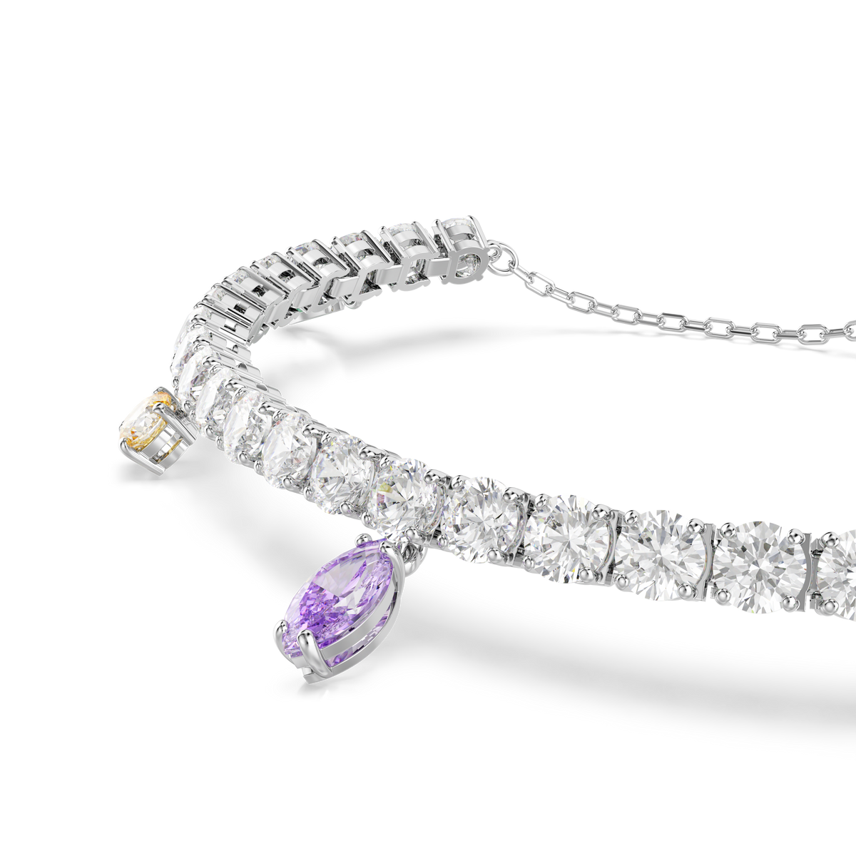 Ariana Grande x Swarovski Bileklik, Karışık Kesim, Çok Renkli, Rodyum Kaplama