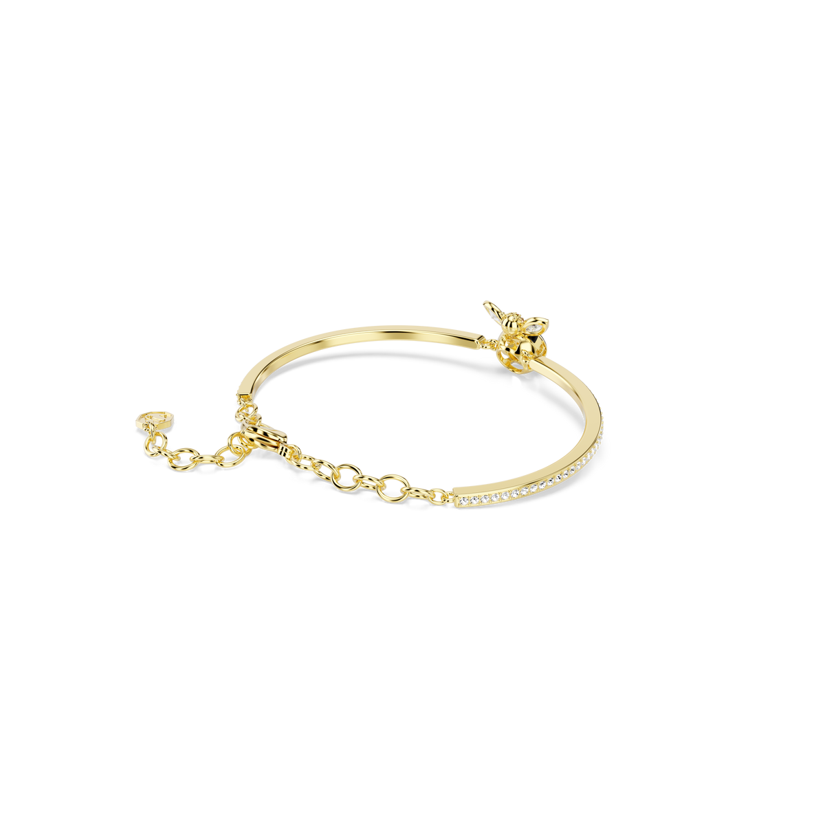 Idyllia Bangle Bileklik, Karışık Kesim, Arı, Çok Renkli, Sarı Altın Rengi Kaplama