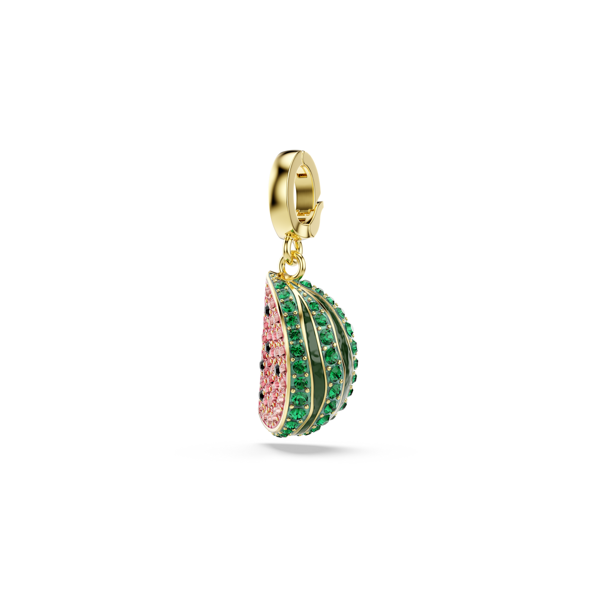Idyllia Charm, Karışık Kesim, Karpuz, Çok Renkli, Sarı Altın Rengi Kaplama