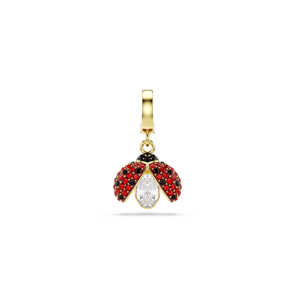Idyllia Charm, Karışık Kesim, Uğur Böceği, Kırmızı, Sarı Altın Rengi Kaplama