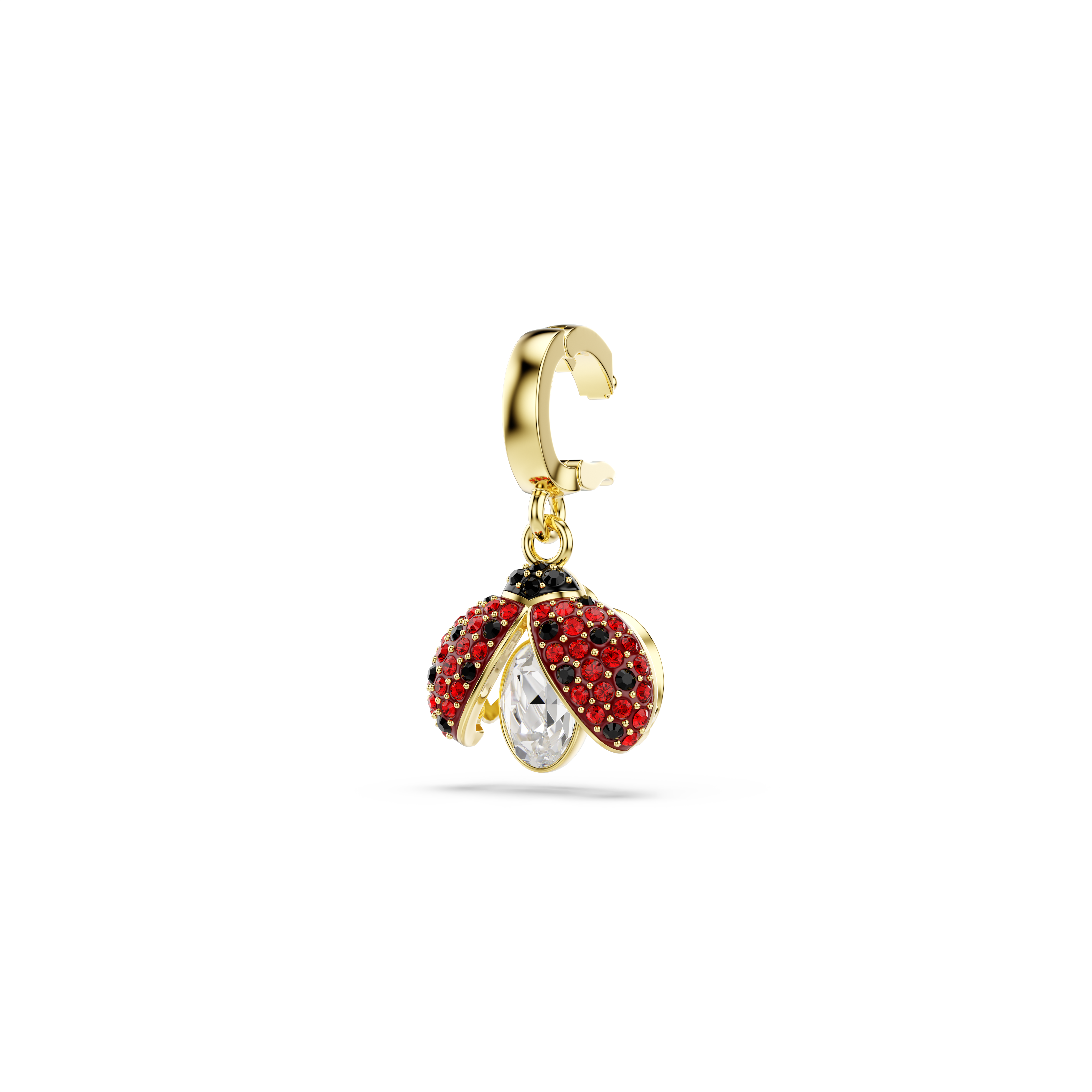 Idyllia Charm, Karışık Kesim, Uğur Böceği, Kırmızı, Sarı Altın Rengi Kaplama