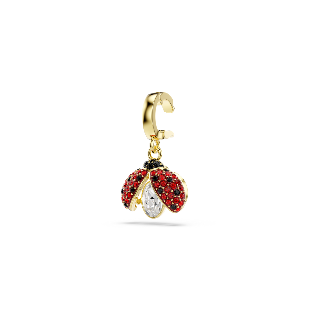 Idyllia Charm, Karışık Kesim, Uğur Böceği, Kırmızı, Sarı Altın Rengi Kaplama