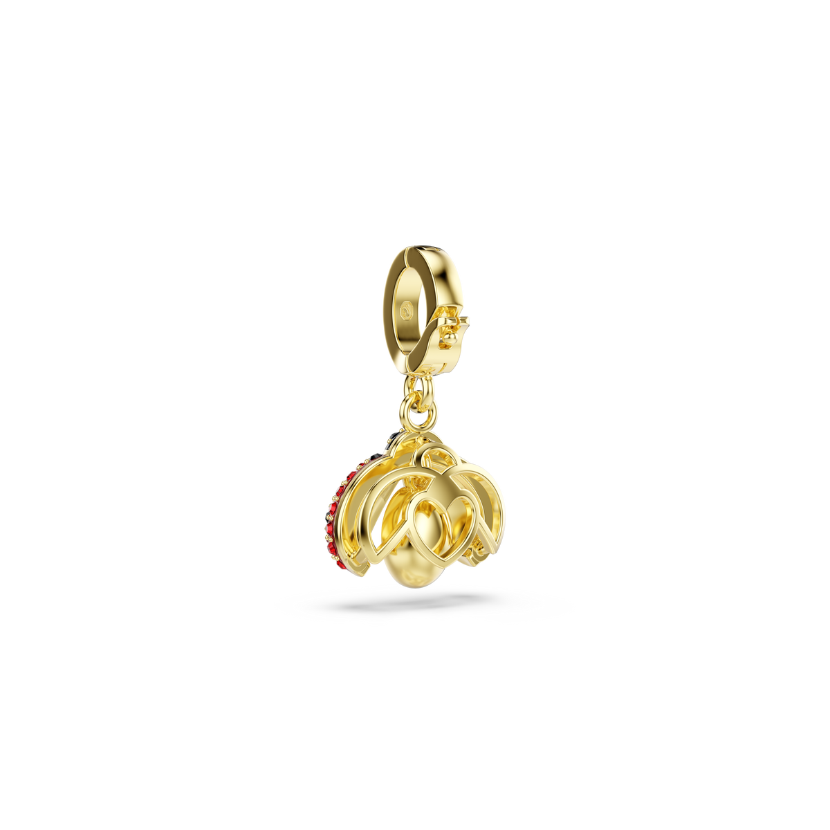 Idyllia Charm, Karışık Kesim, Uğur Böceği, Kırmızı, Sarı Altın Rengi Kaplama