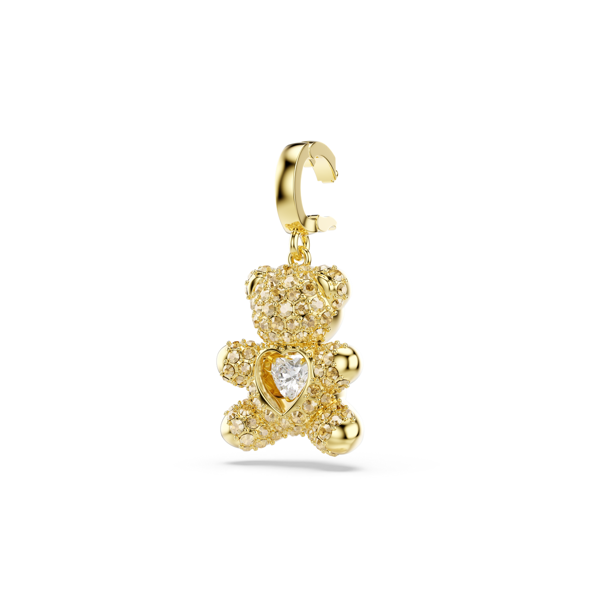 Idyllia Charm, Karışık Kesim,Ayıcık, Sarı, Altın Rengi Kaplama