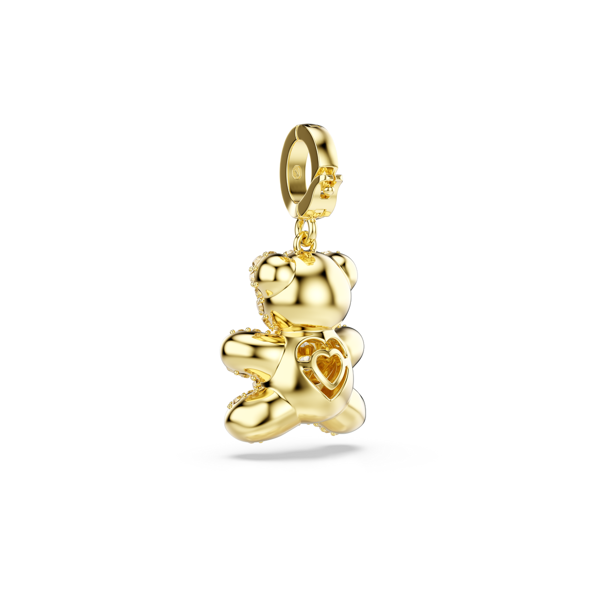 Idyllia Charm, Karışık Kesim,Ayıcık, Sarı, Altın Rengi Kaplama