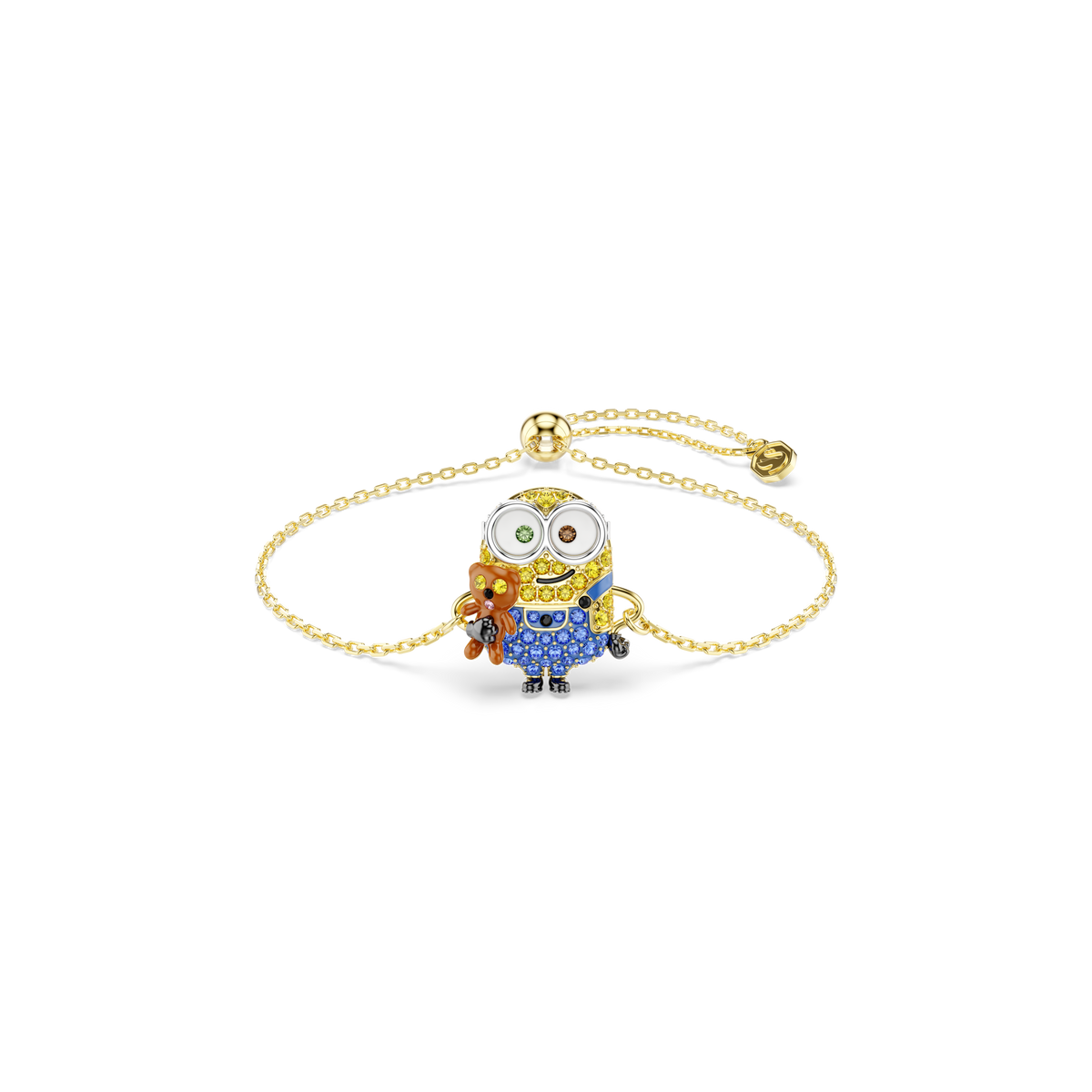 Minions Bob Bileklik, Çok Renkli, Sarı Altın Rengi Kaplama