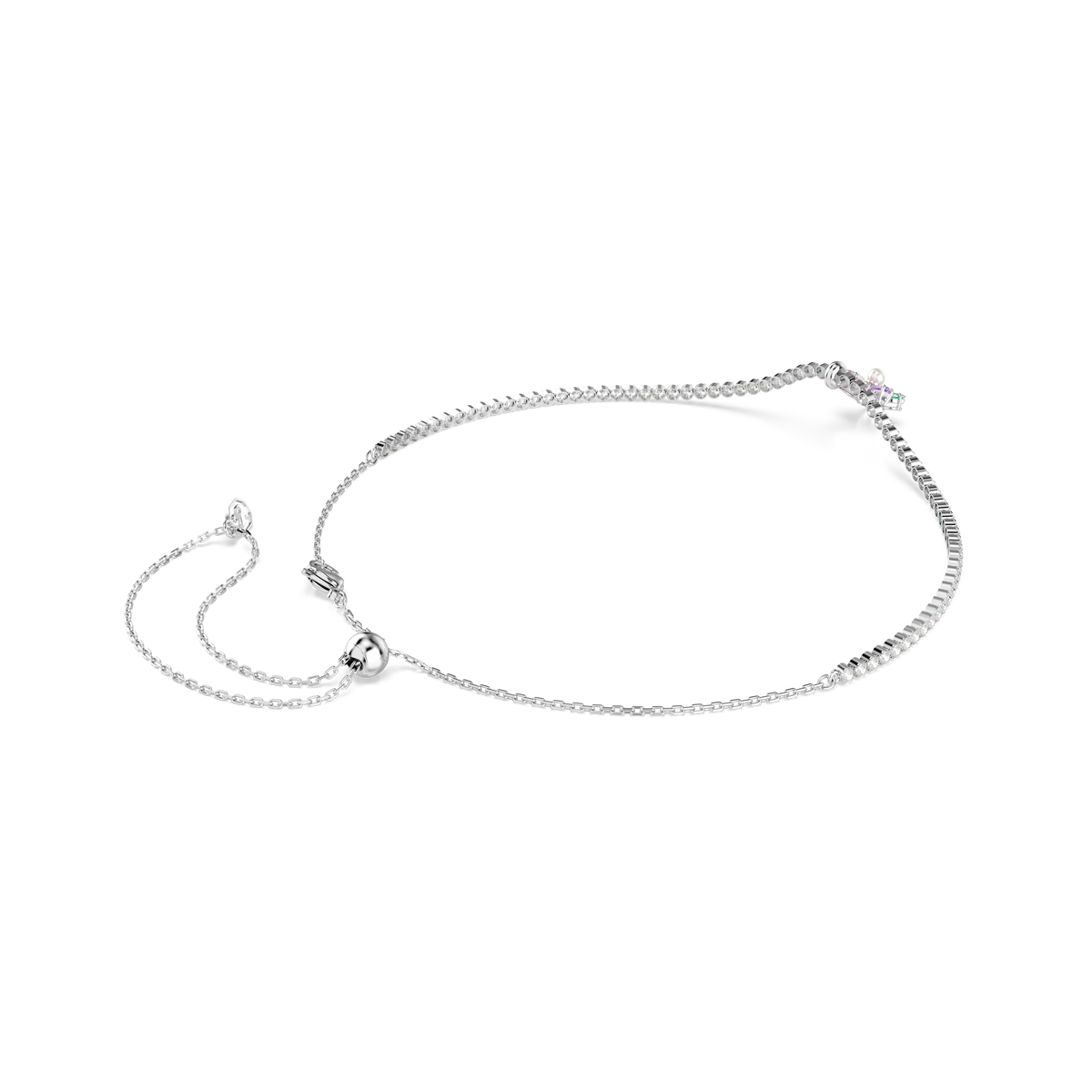 Ariana Grande x Swarovski Gerdanlık, Karışık Kesim, Çiçek, Çok Renkli, Rodyum Kaplama
