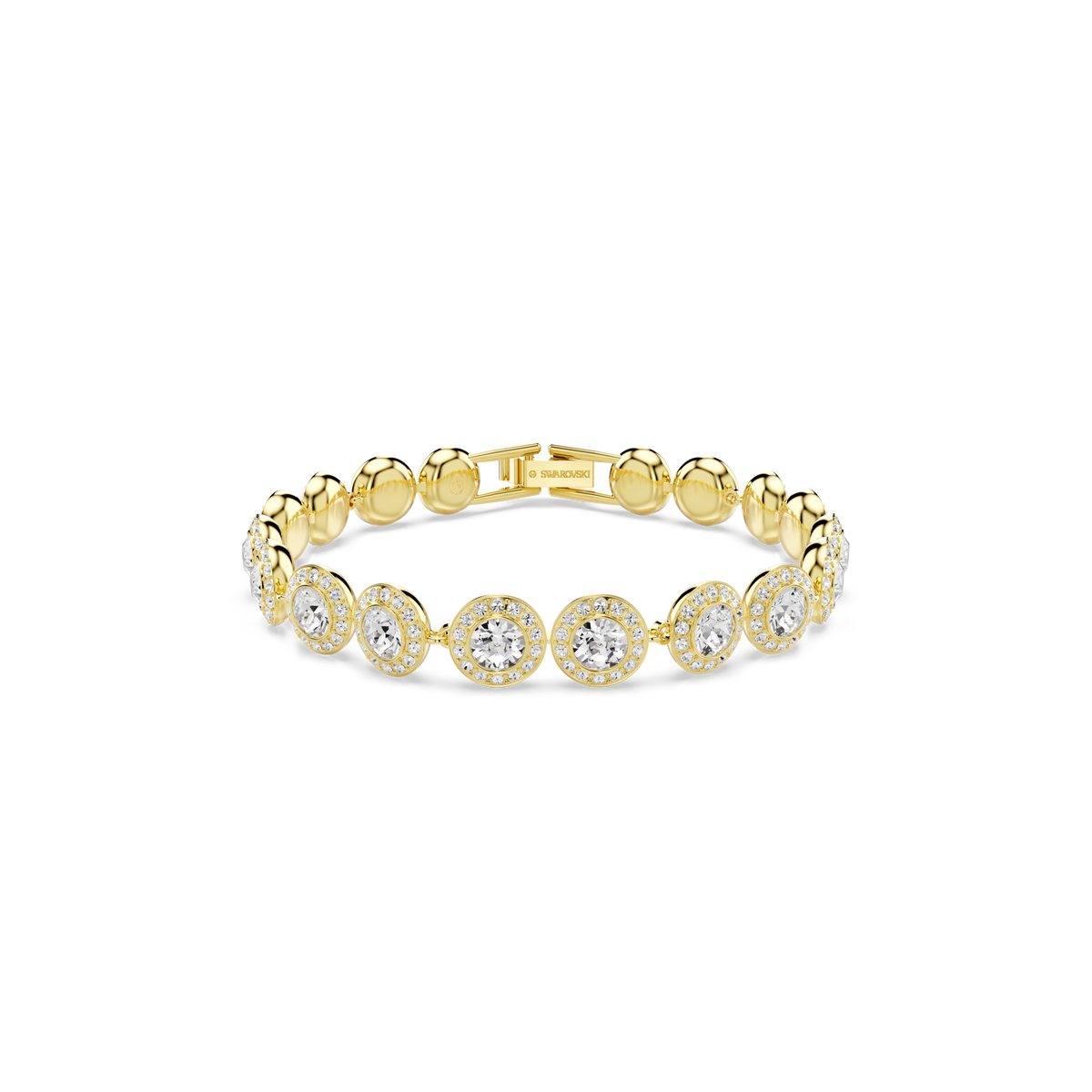 Una Angelic Set, Set (3), Yuvarlak Kesim, Beyaz, Sarı Altın Rengi Kaplama