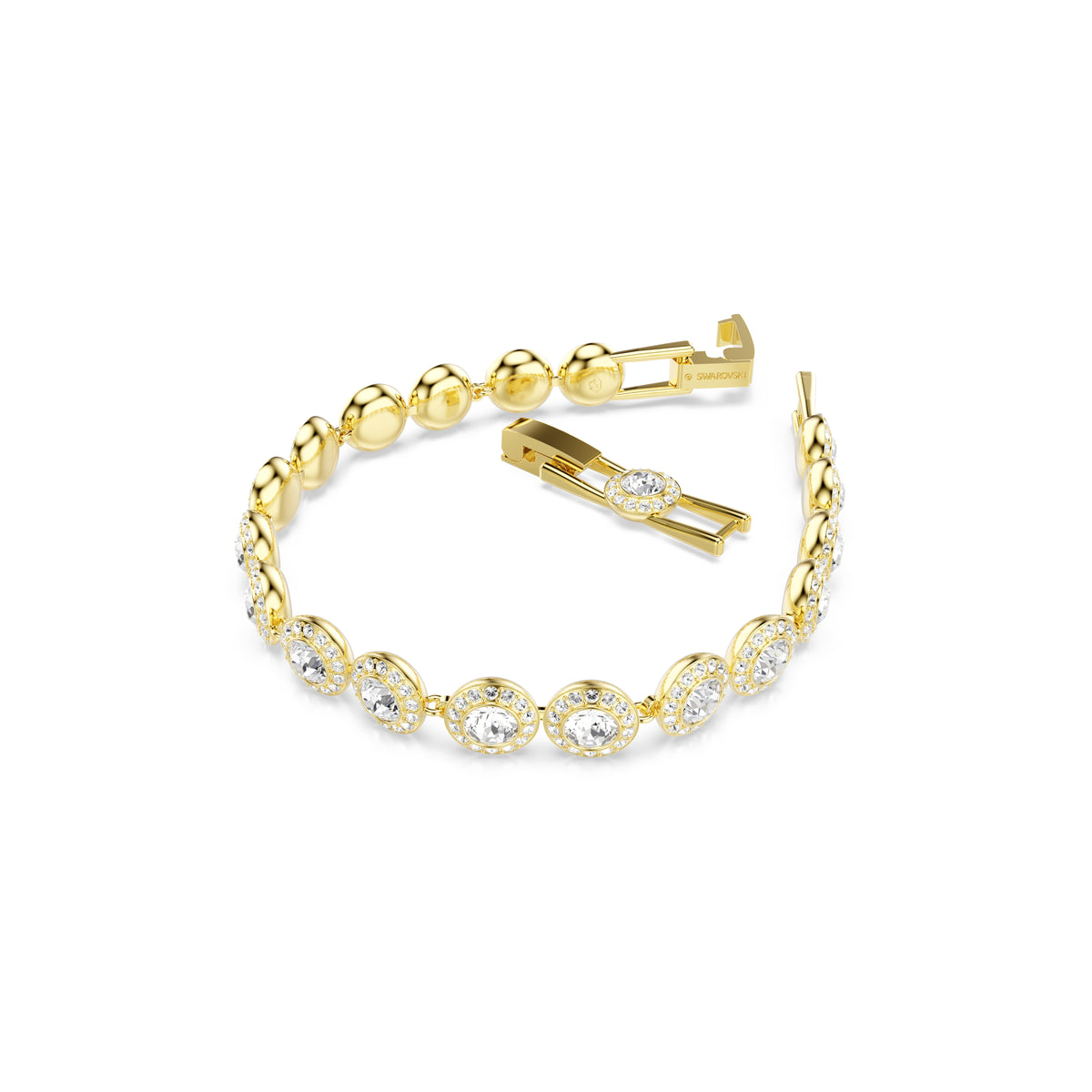 Una Angelic Set, Set (3), Yuvarlak Kesim, Beyaz, Sarı Altın Rengi Kaplama