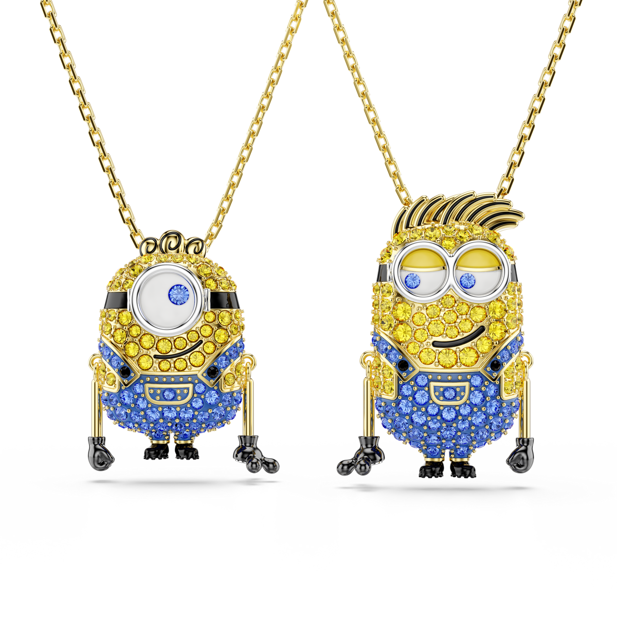 Minions James And Henry Set, Çok Renkli, Sarı Altın Rengi Kaplama