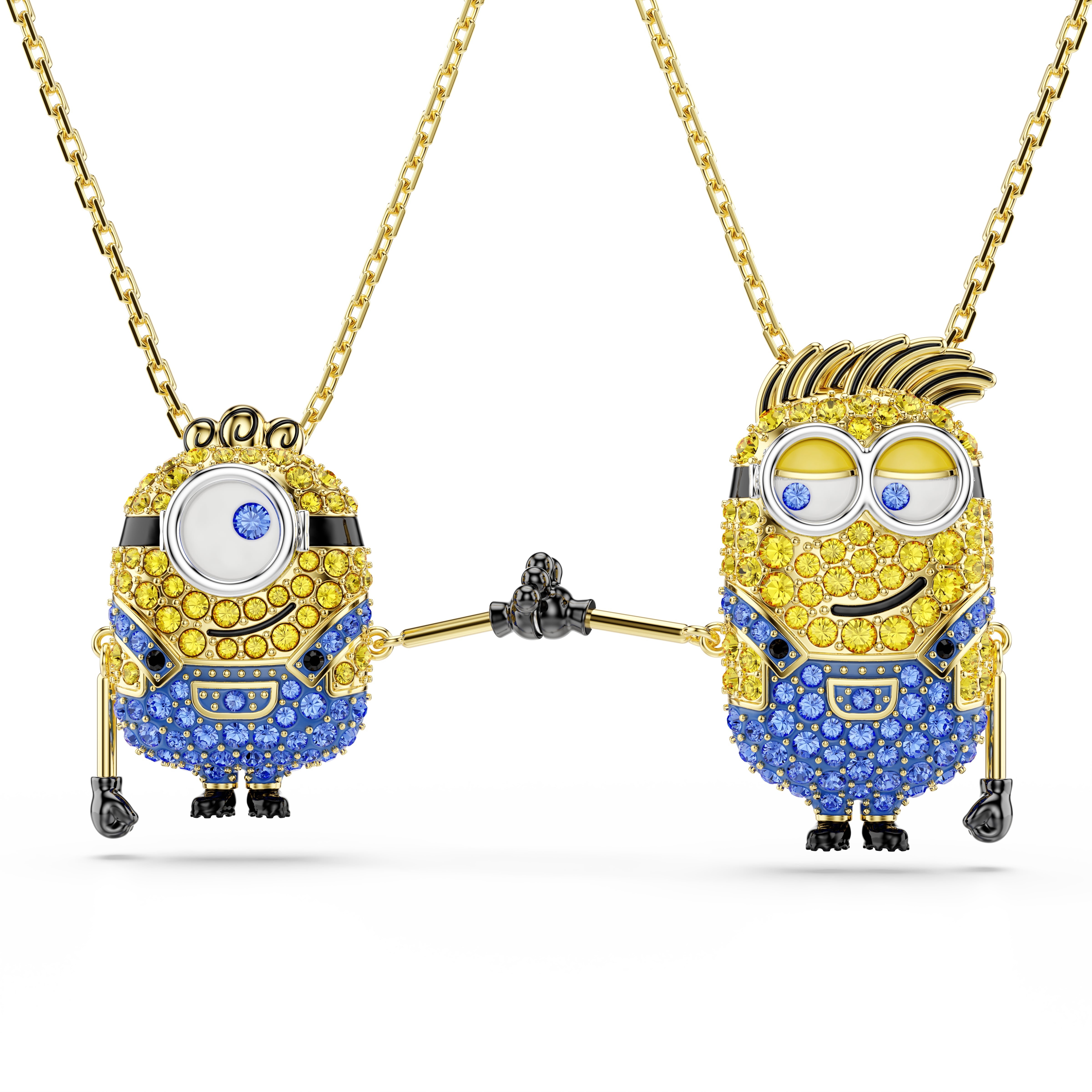 Minions James And Henry Set, Çok Renkli, Sarı Altın Rengi Kaplama