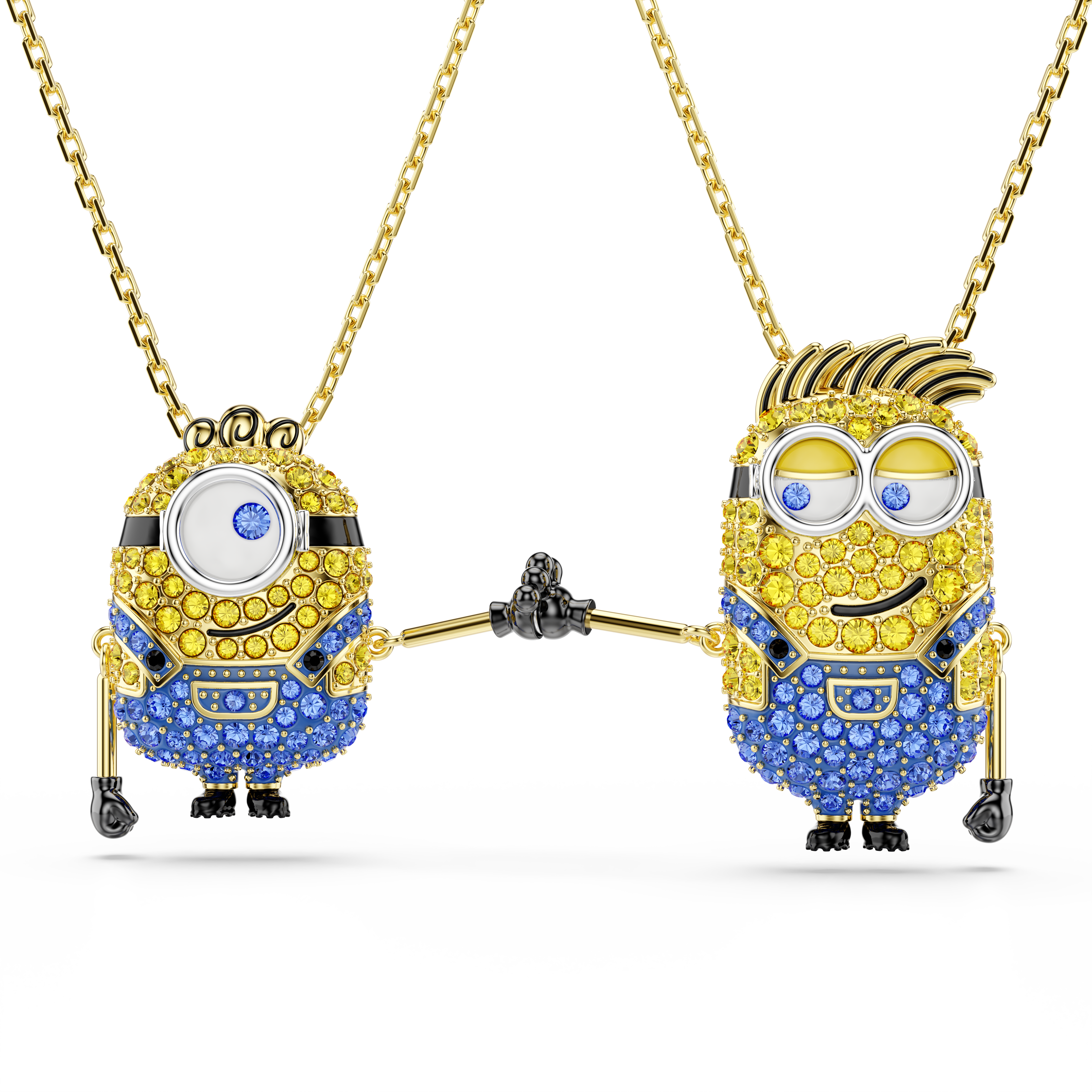 Minions James And Henry Set, Çok Renkli, Sarı Altın Rengi Kaplama