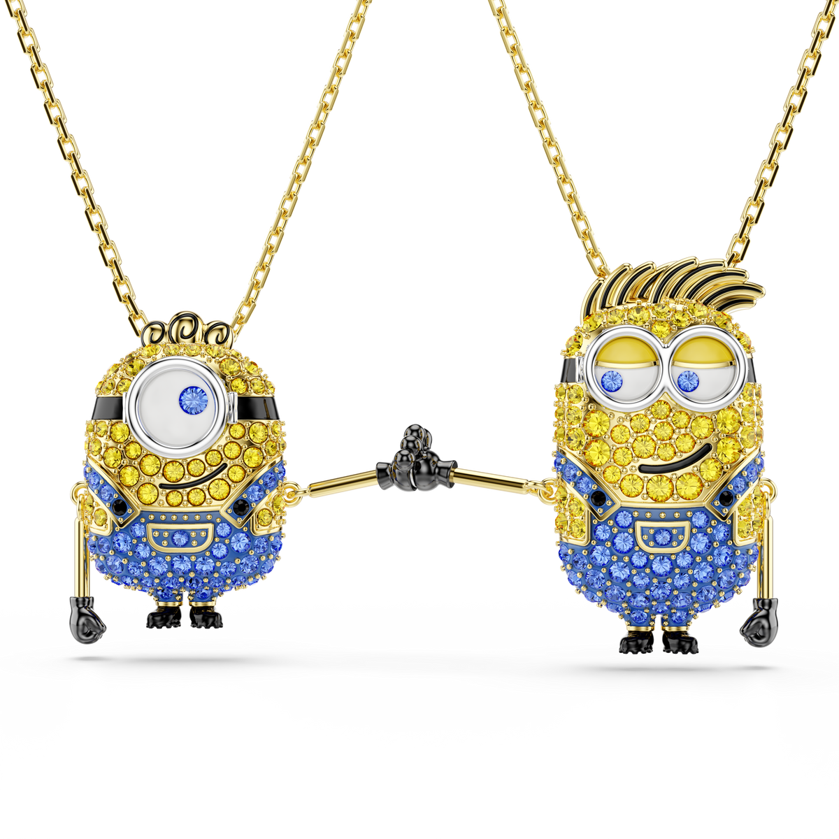 Minions James And Henry Set, Çok Renkli, Sarı Altın Rengi Kaplama