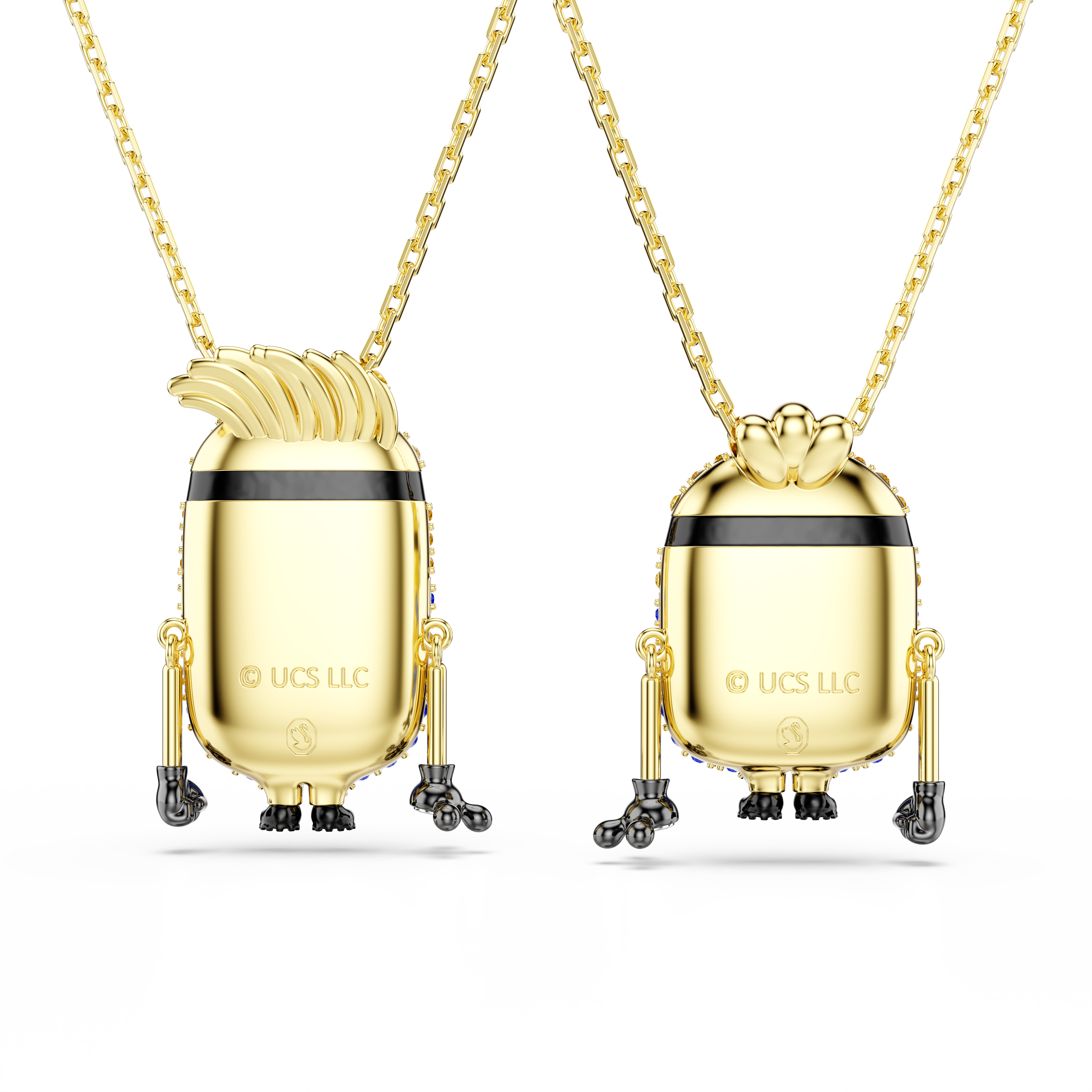 Minions James And Henry Set, Çok Renkli, Sarı Altın Rengi Kaplama