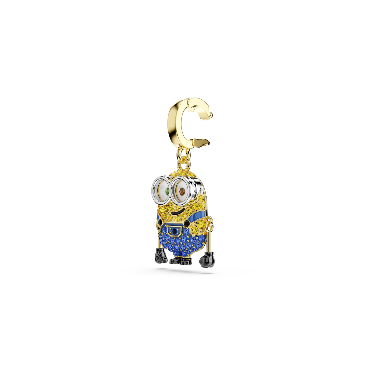 Minions Bob Charm, Çok Renkli, Sarı Altın Rengi Kaplama