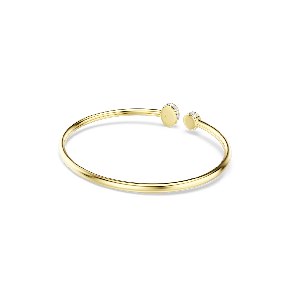 Chroma Bangle Bileklik, Karışık Kesim, Çok Renkli, 18K Altın Rengi Yüzey