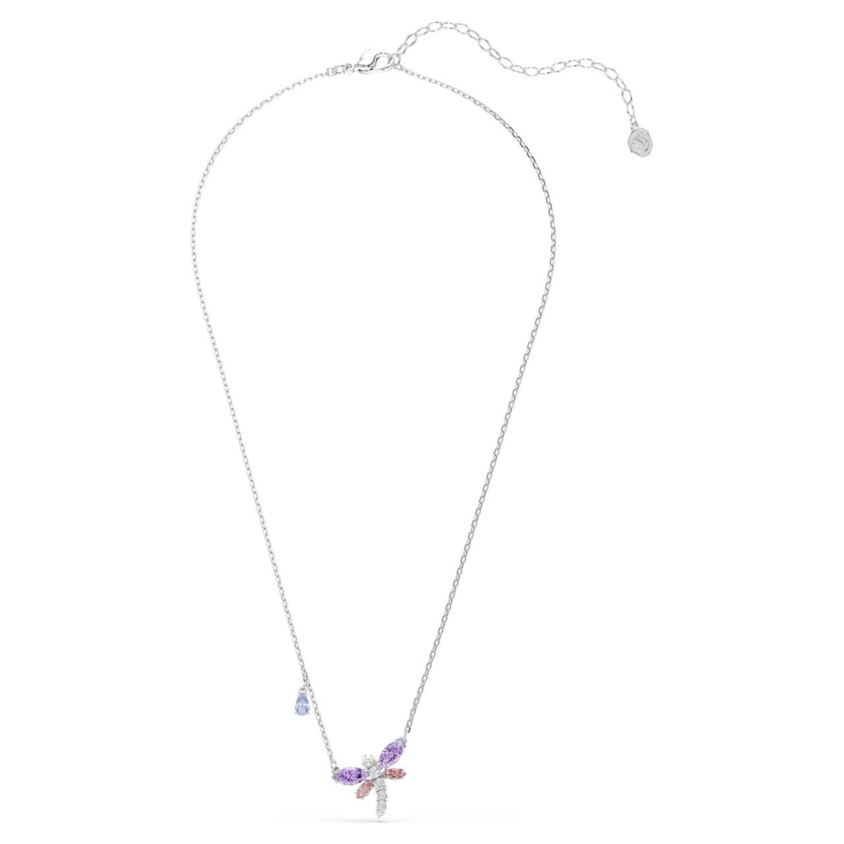 Ariana Grande x Swarovski Kolye, Karışık Kesim, Yusufçuk, Çok Renkli, Rodyum Kaplama