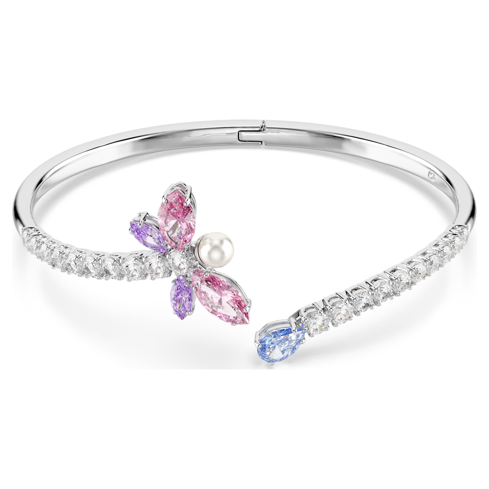 Ariana Grande x Swarovski Bangle Bileklik, Karışık Kesim, Yusufçuk, Çok Renkli, Rodyum Kaplama