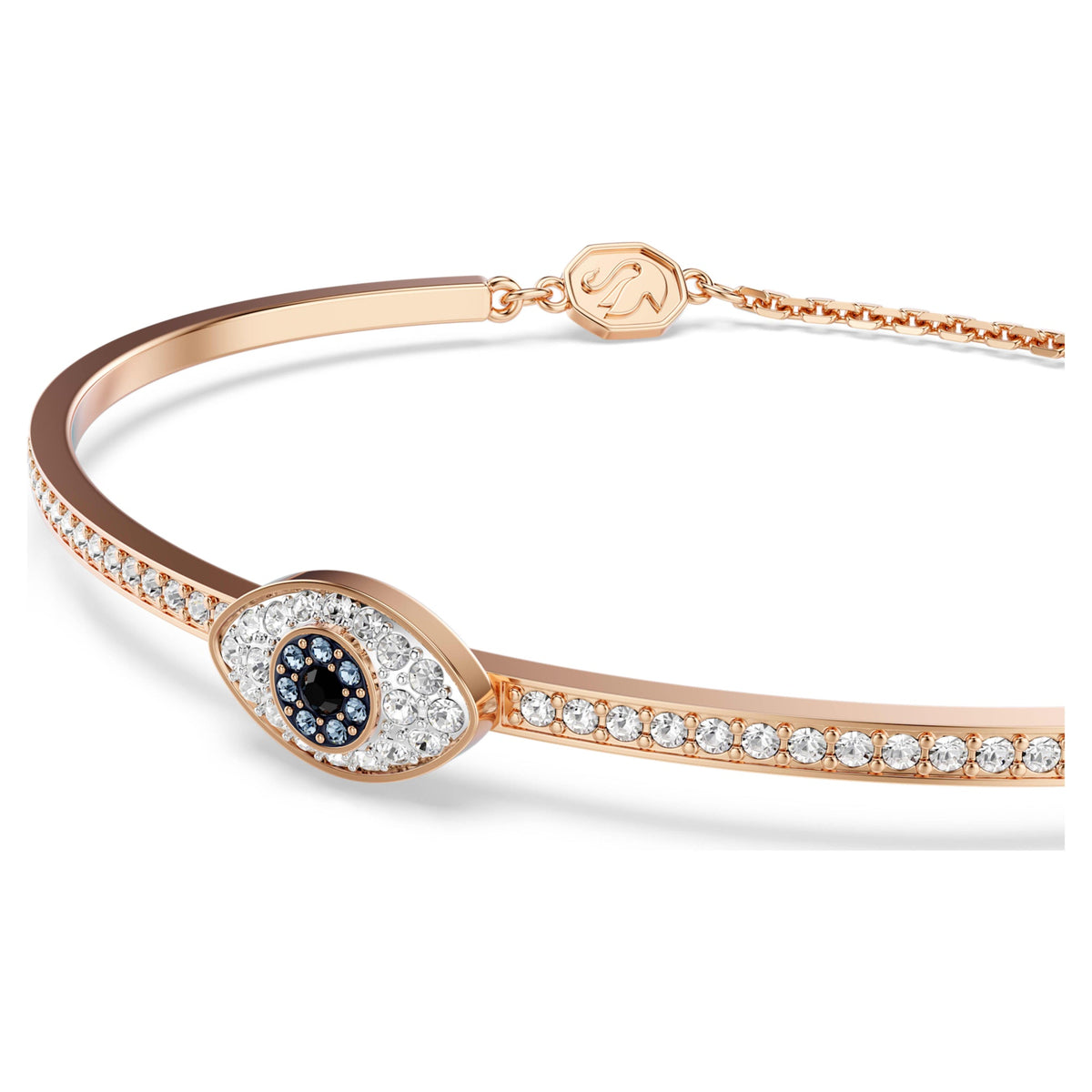 Symbolica Bangle Bileklik, Göz, Çok Renkli, Pembe Altın Rengi Kaplama