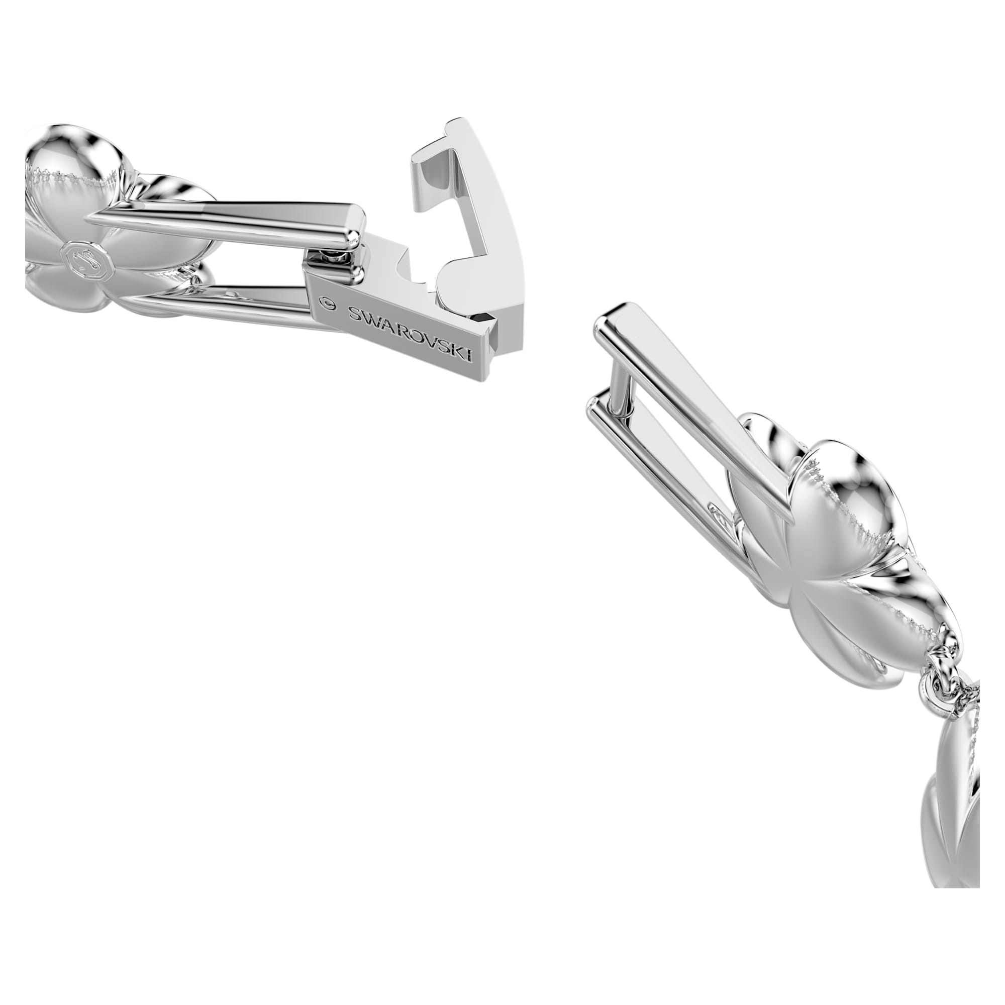 Ariana Grande x Swarovski Bileklik, Yuvarlak Kesim, Çiçek, Beyaz, Rodyum Kaplama