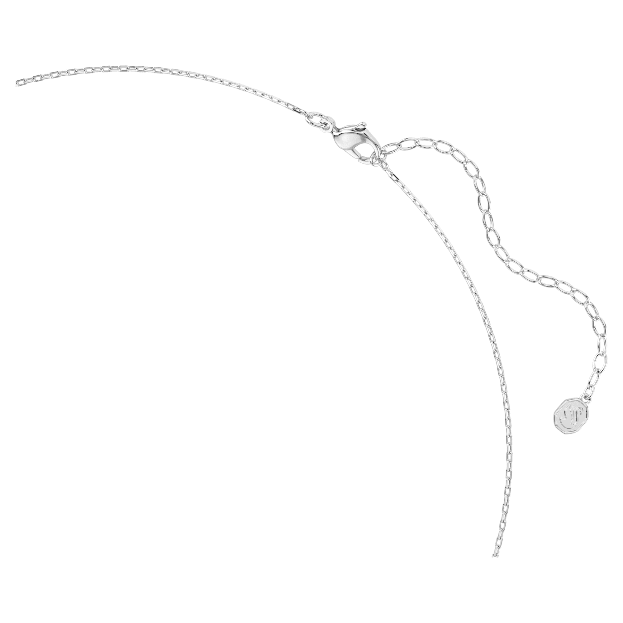 Ariana Grande x Swarovski Tennis Y kolye, Karışık Kesim, Yusufçuk, Çok Renkli, Rodyum Kaplama