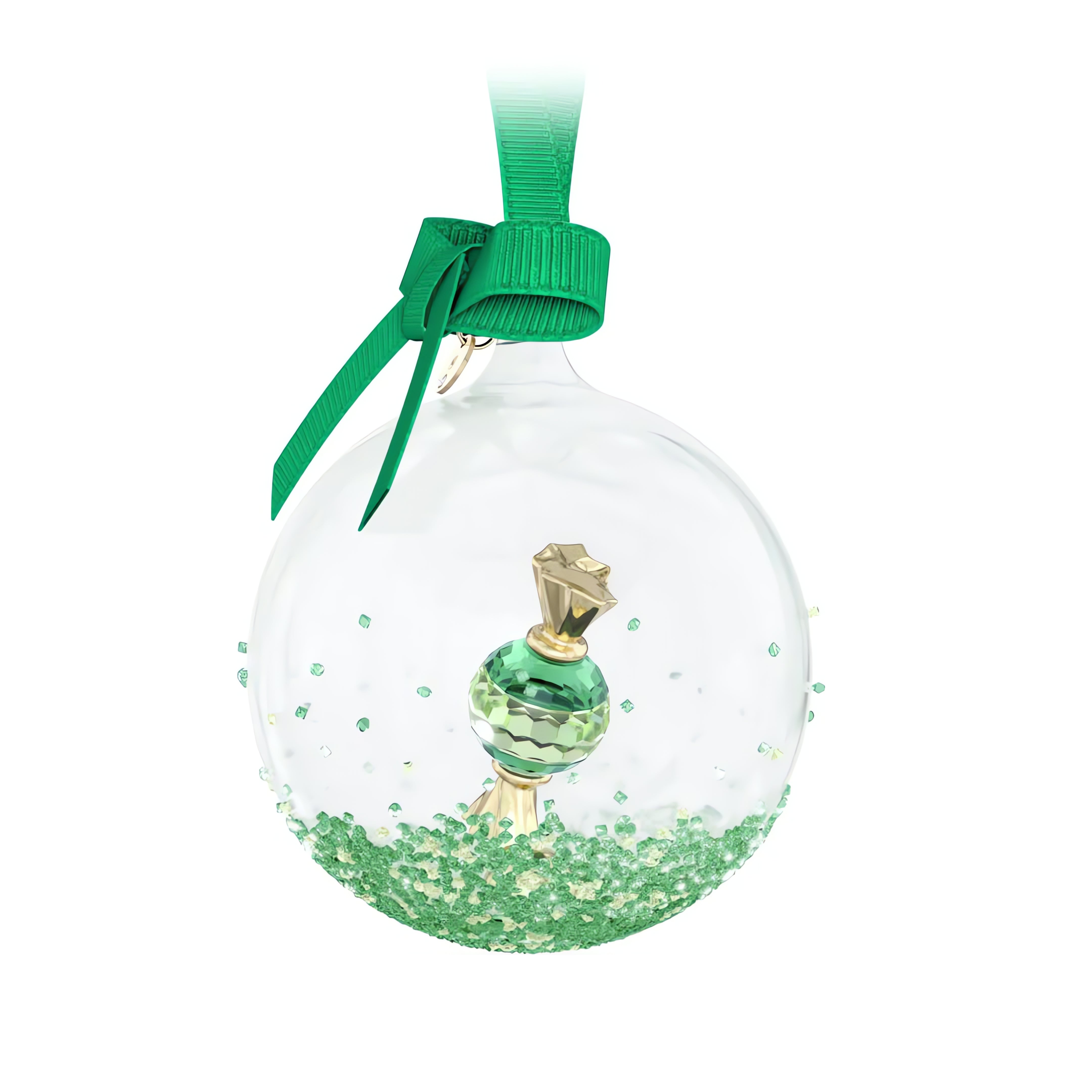 Holiday Cheers Dulcis Ball Ornament, Green