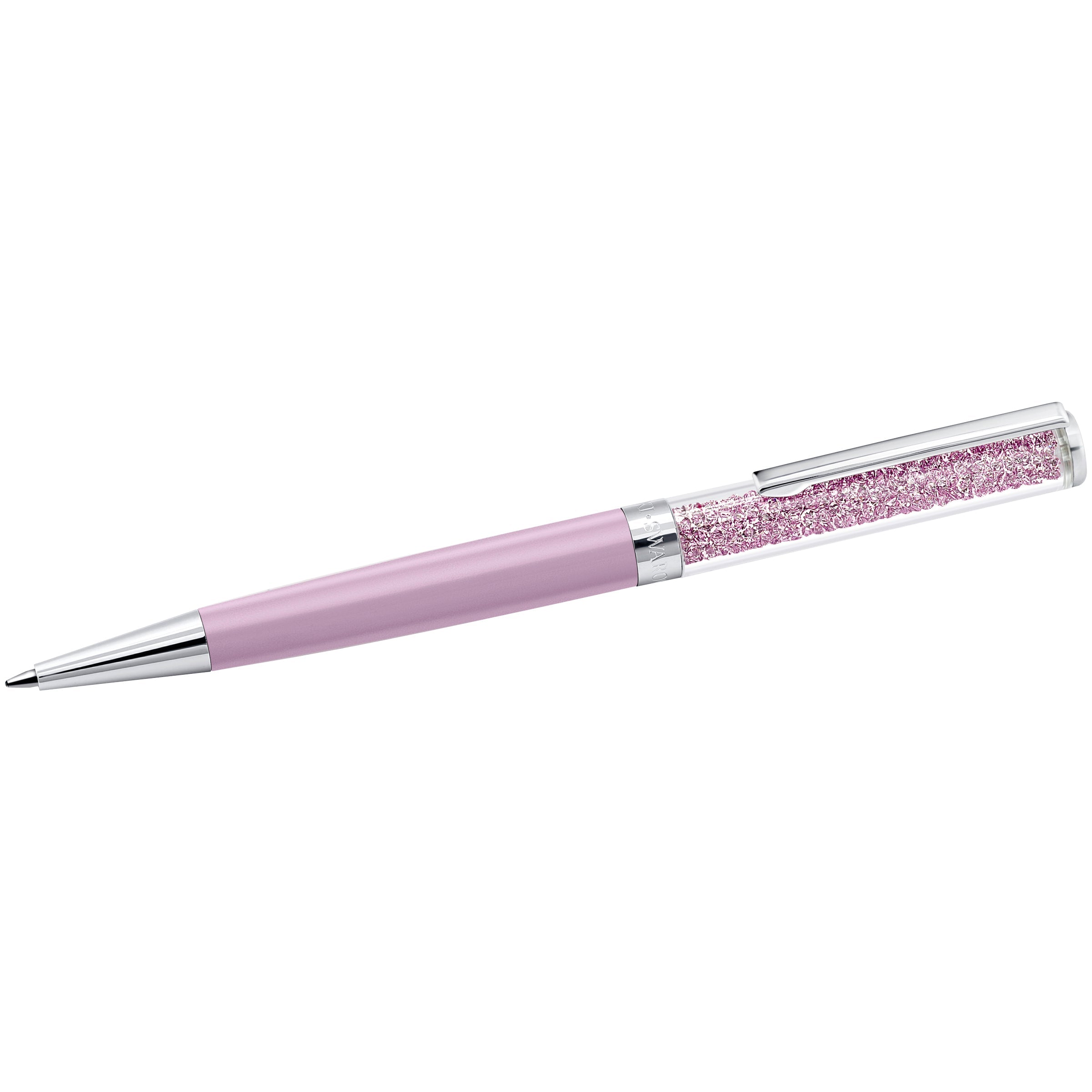 Crystalline Pen Kalem, Lila, Krom Kaplama